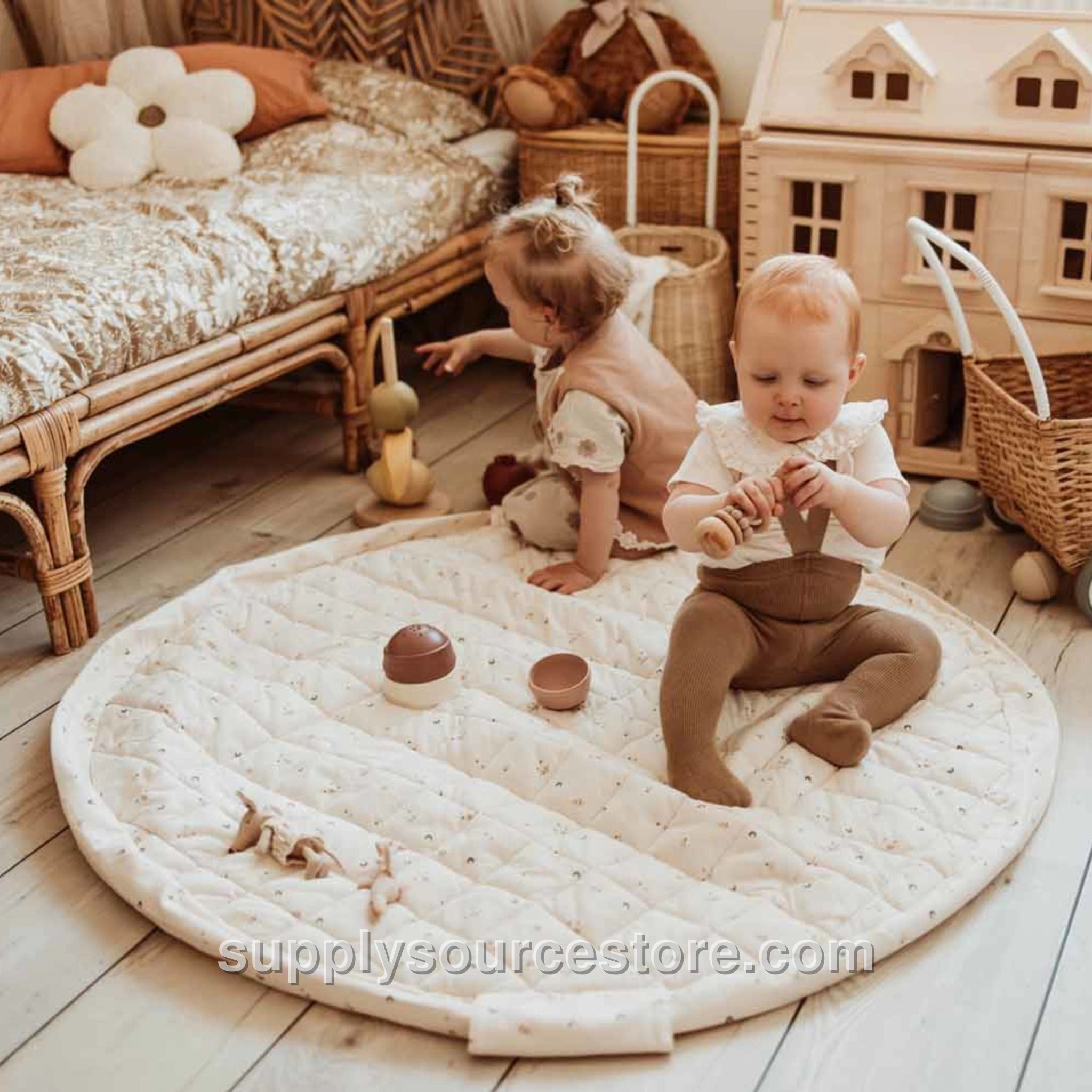 Noomad Soft Baby Mat & Bag - Moon
