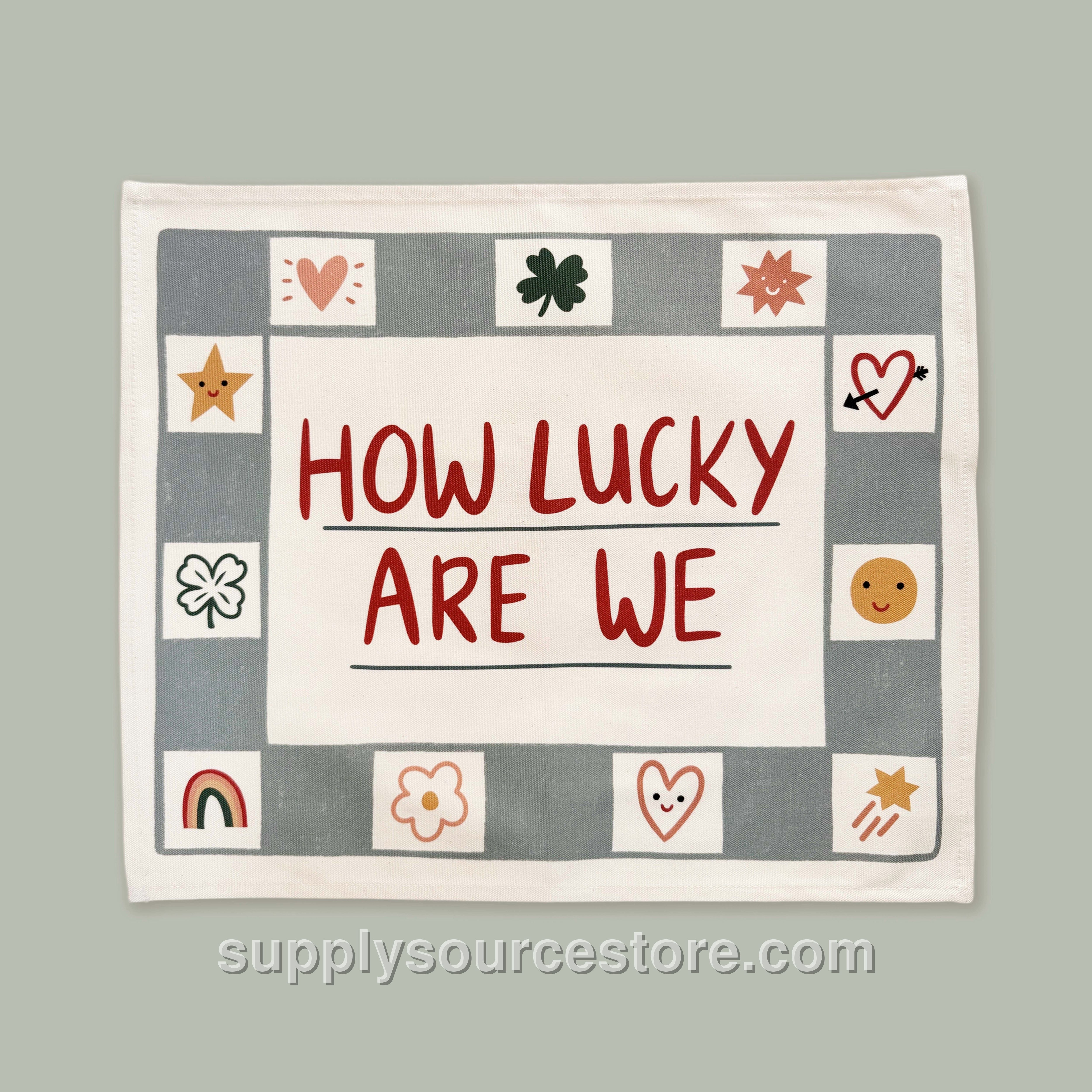 How Lucky Are We Banner