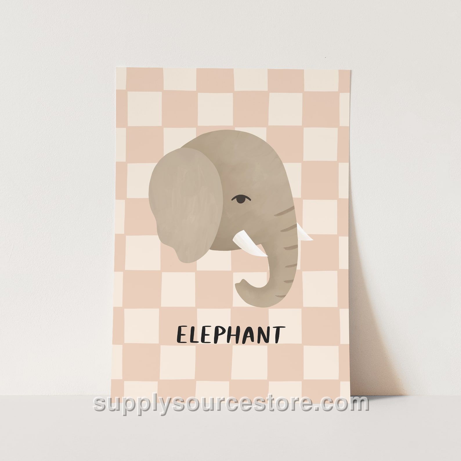 Elephant Fine Art Print - Pink