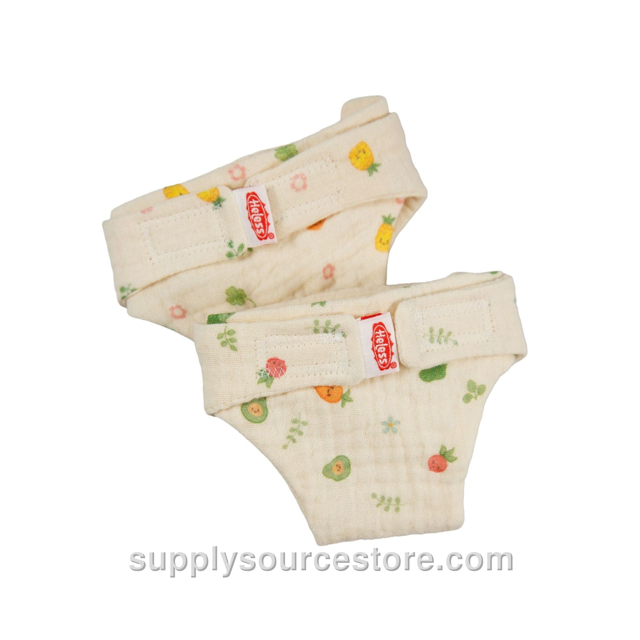 Doll Cloth Nappies - Cheeky Fruits