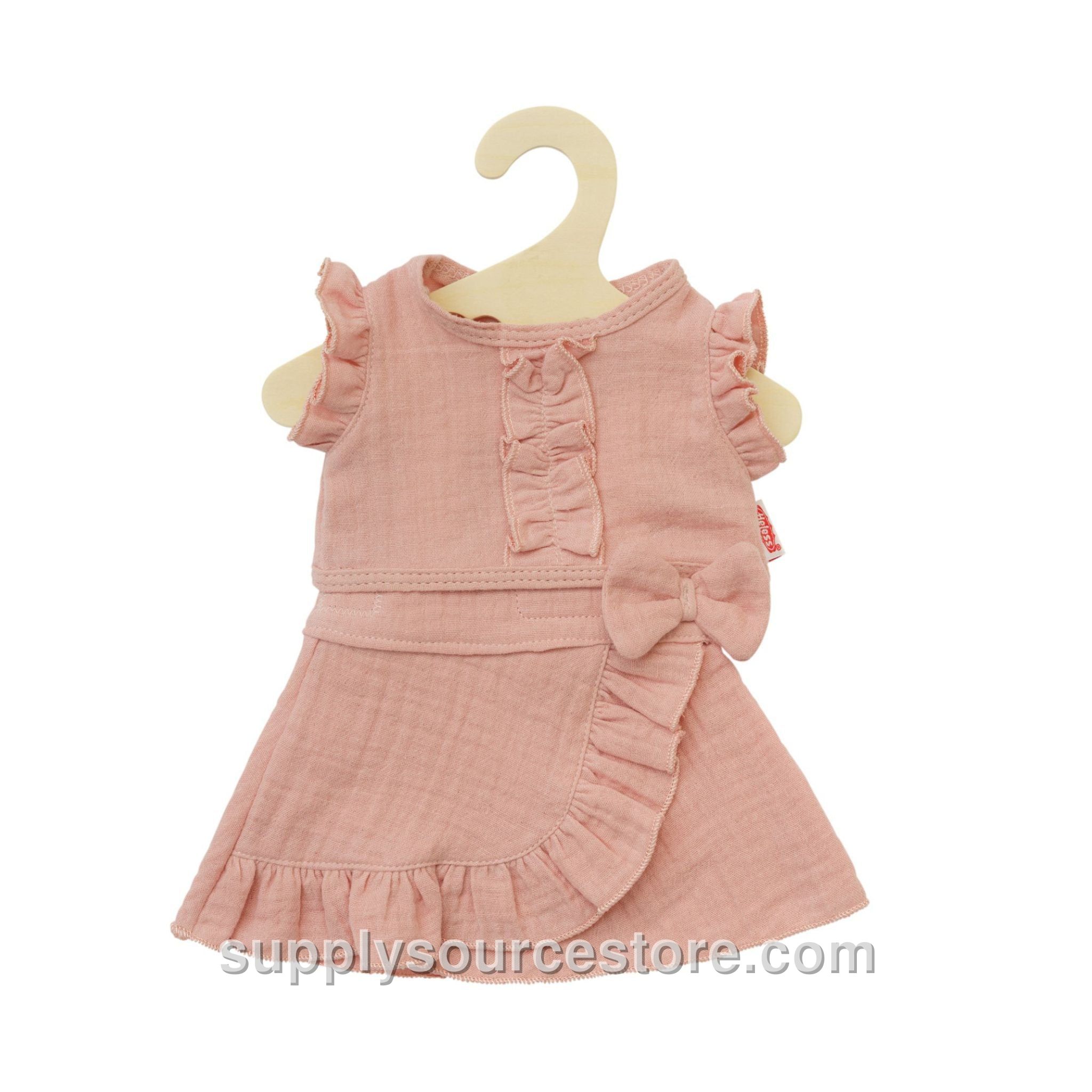 Doll Ruffle Top and Skirt Set - Blush