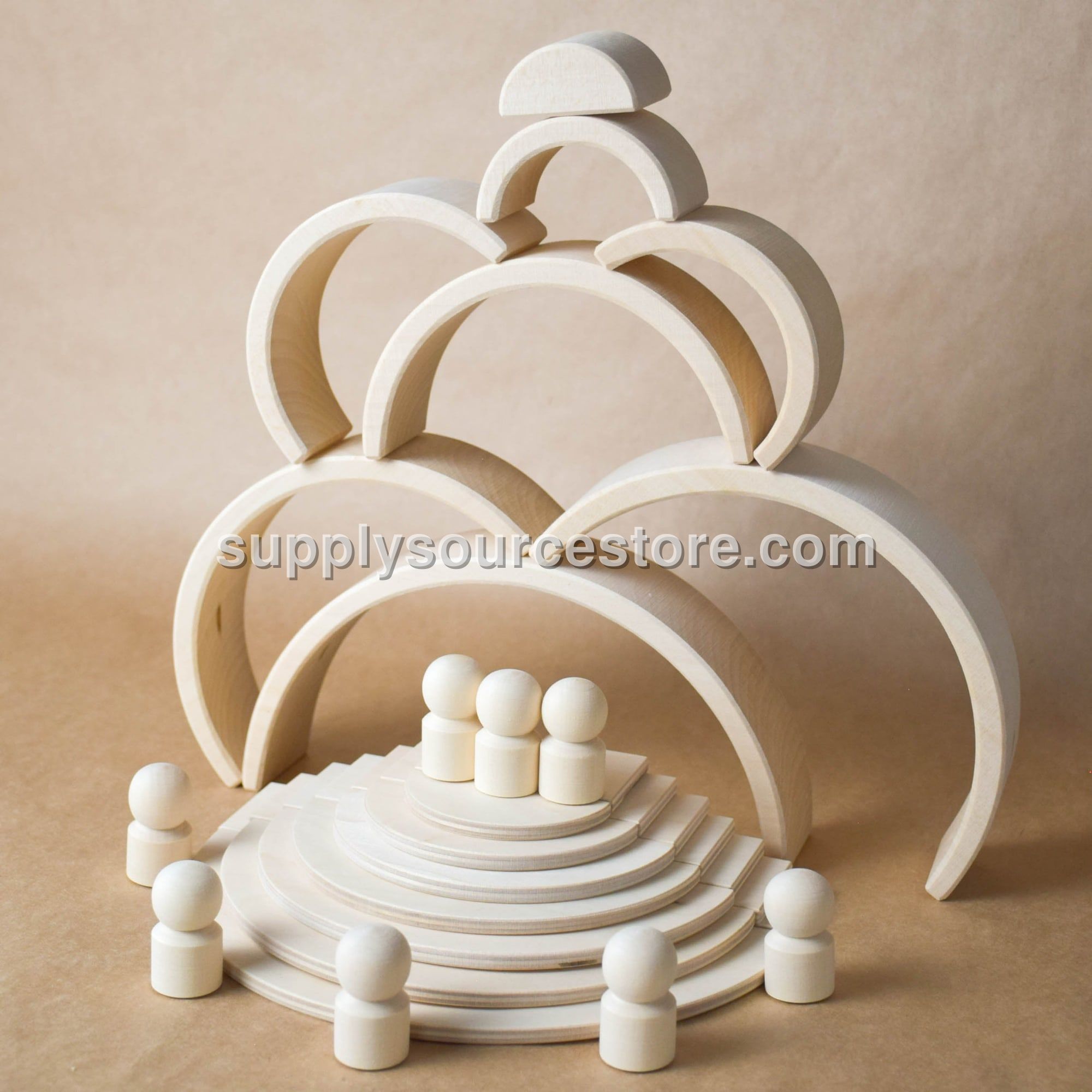 Natural Rainbow Building Set