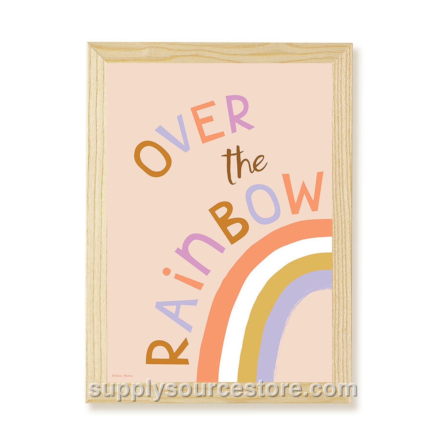 Over the Rainbow Print - Pink