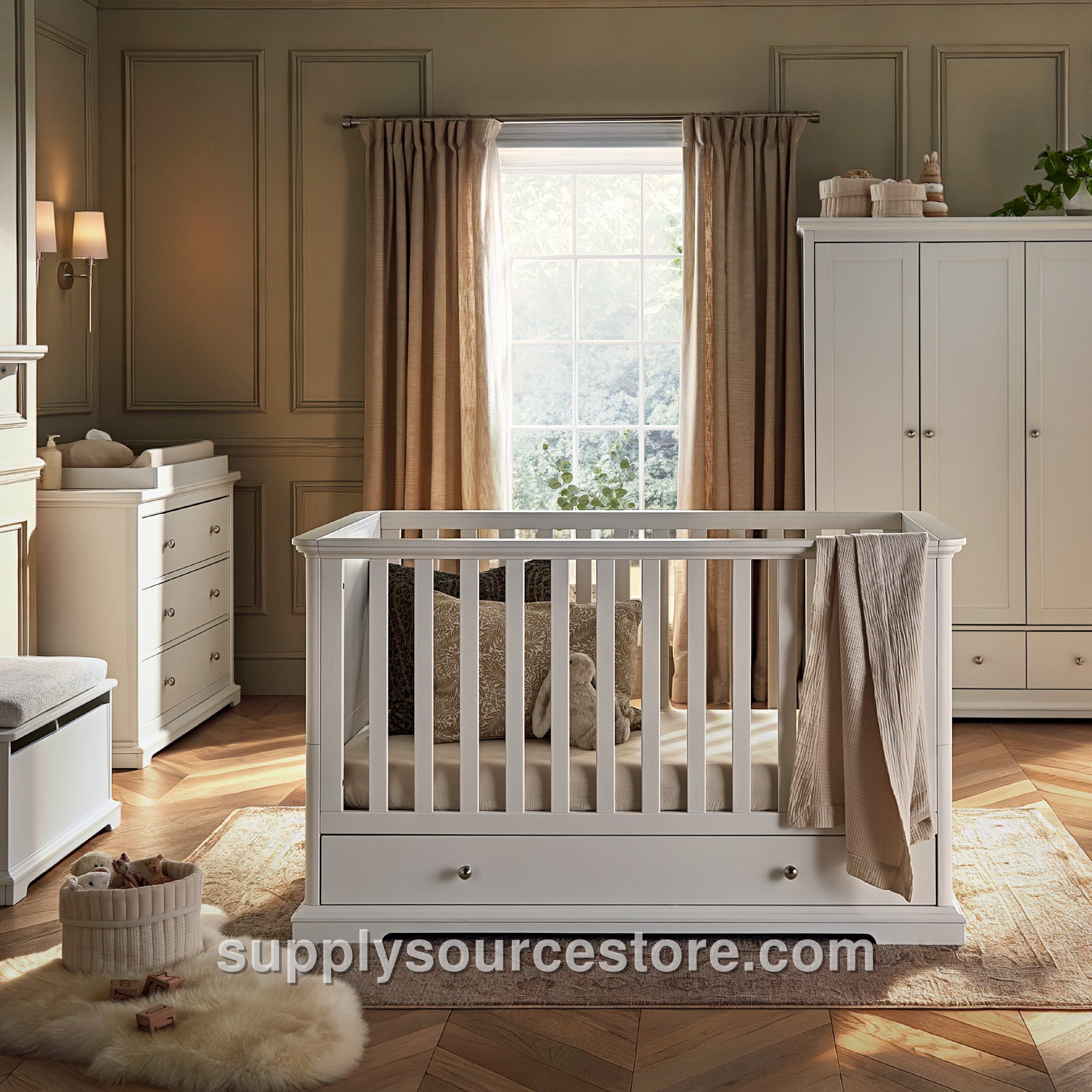 Beaumont Cot Bed - White