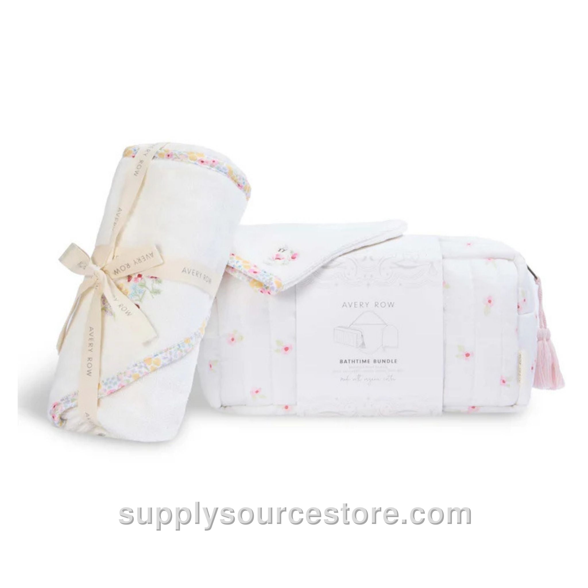 Bathtime Bundle New Baby Gift Set - Wildflower Garden