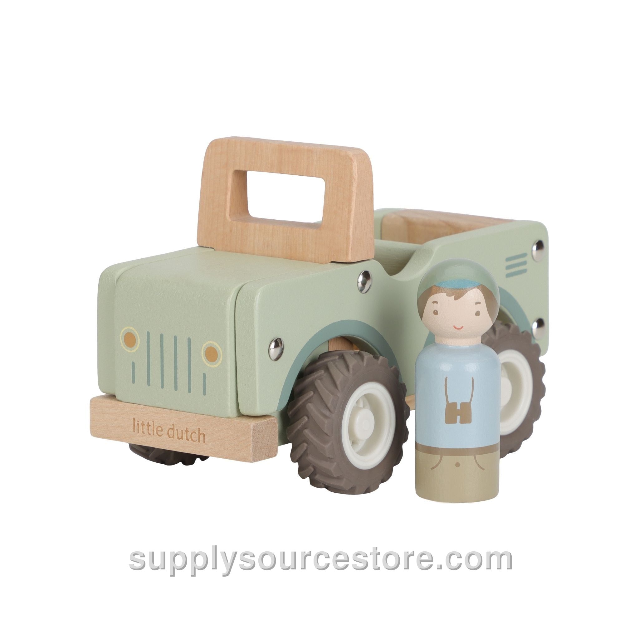 Wooden Safari Jeep - Safari Friends