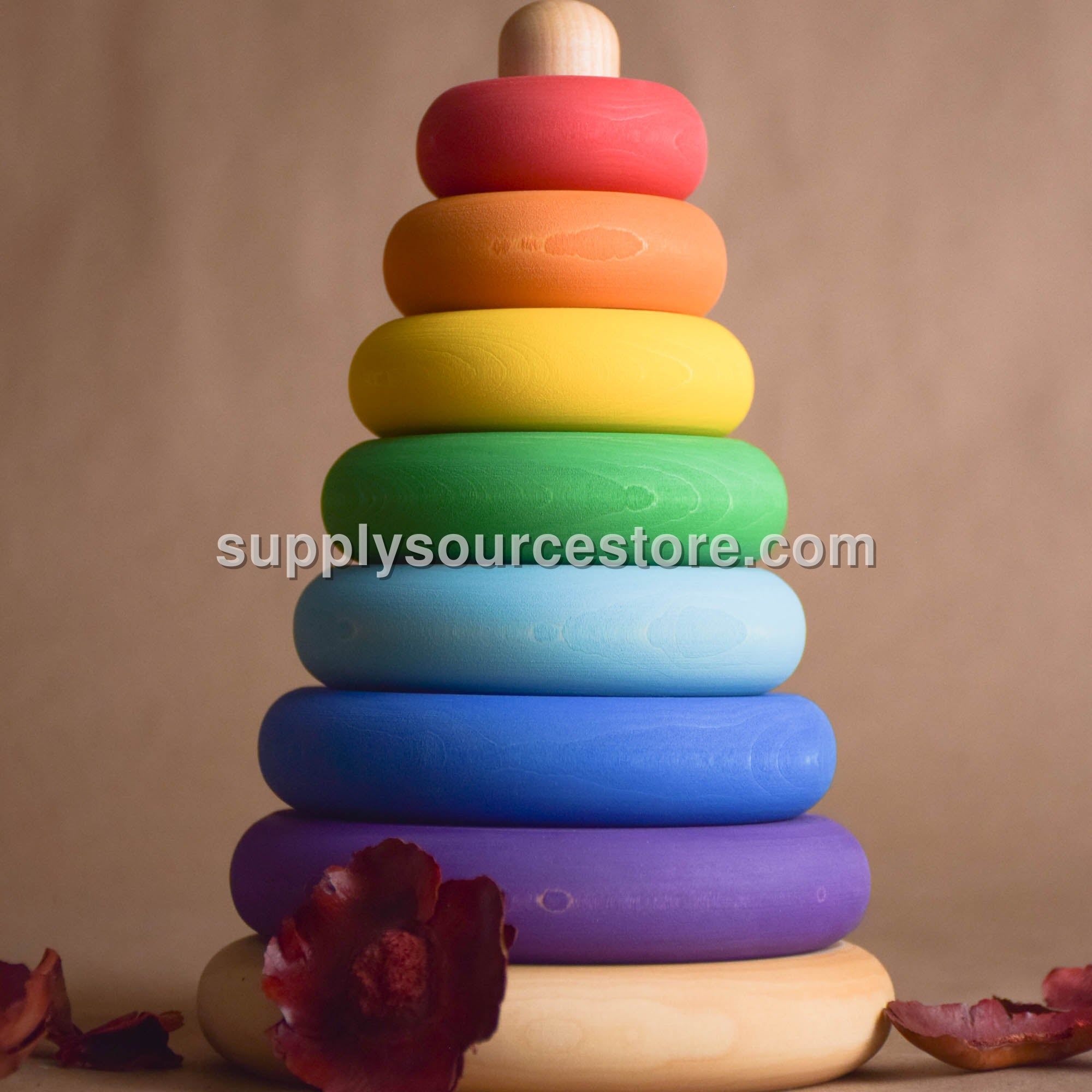 Ring Stacking Toy Turned