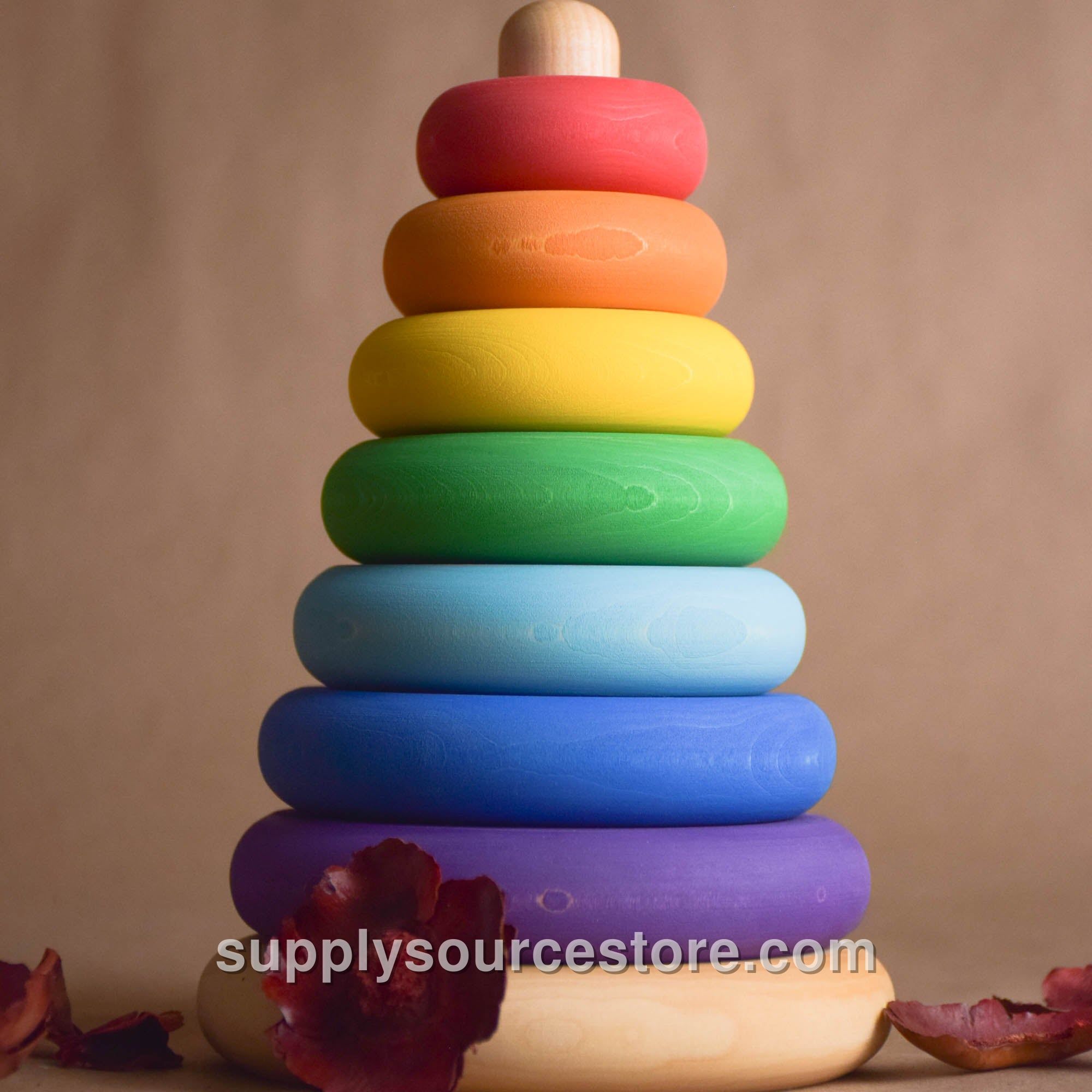 Ring Stacking Toy Turned