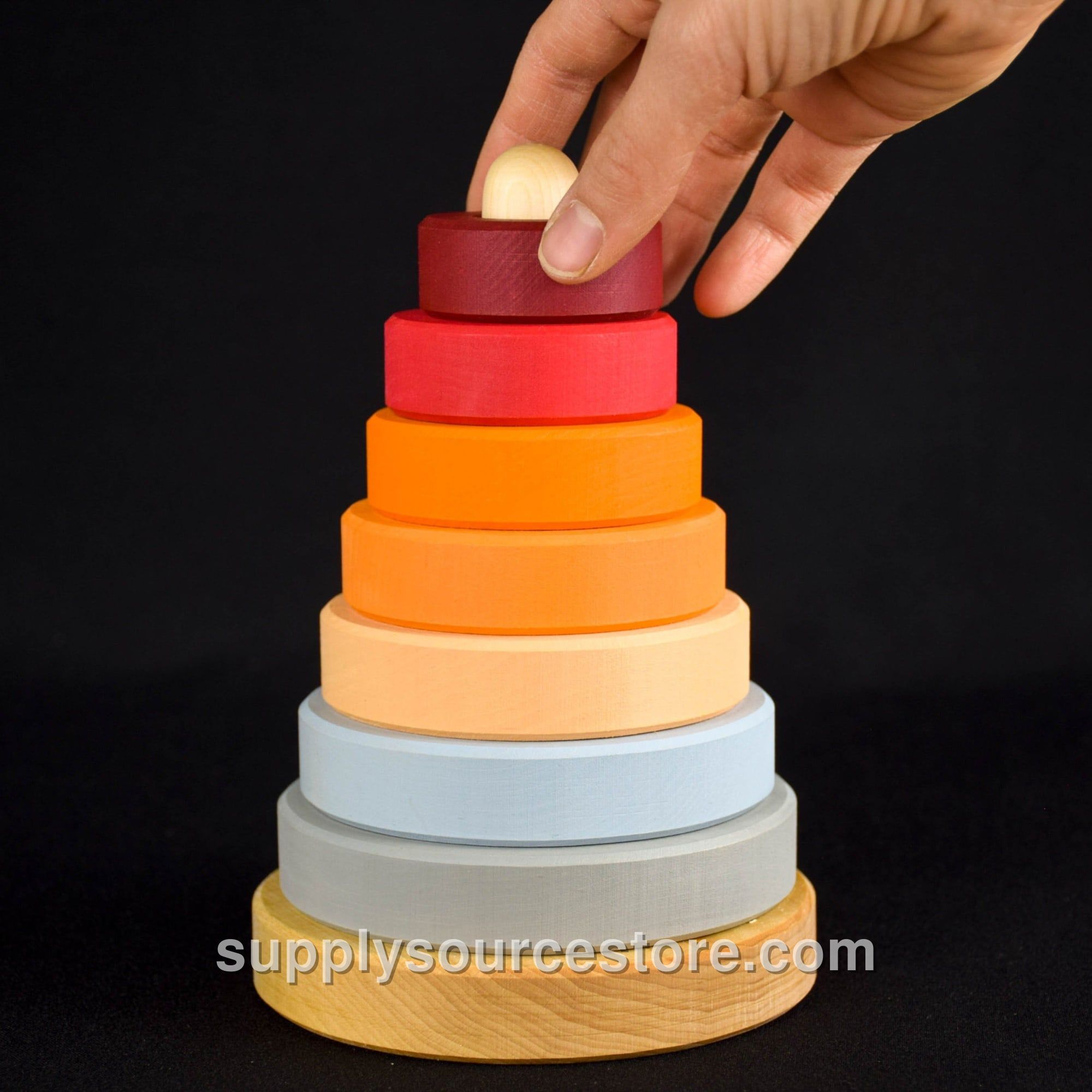 Neutral Ring Stacking Toy