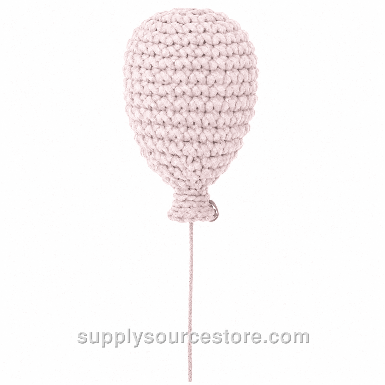 Crochet Balloon - Pale Pink
