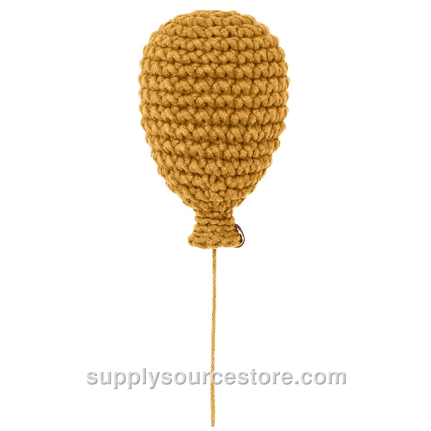Crochet Balloon - Mustard