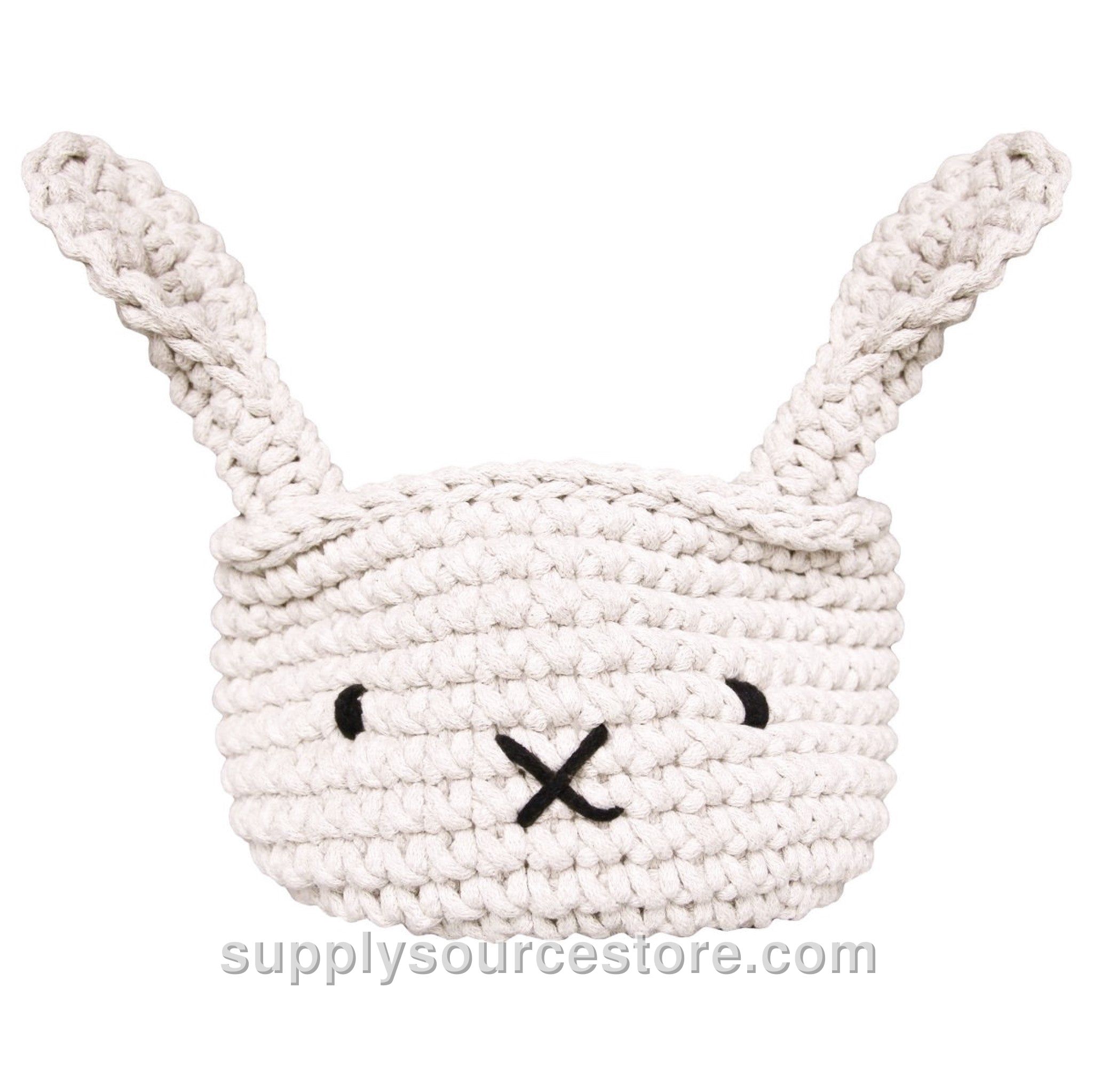 Bunny Basket - Ivory