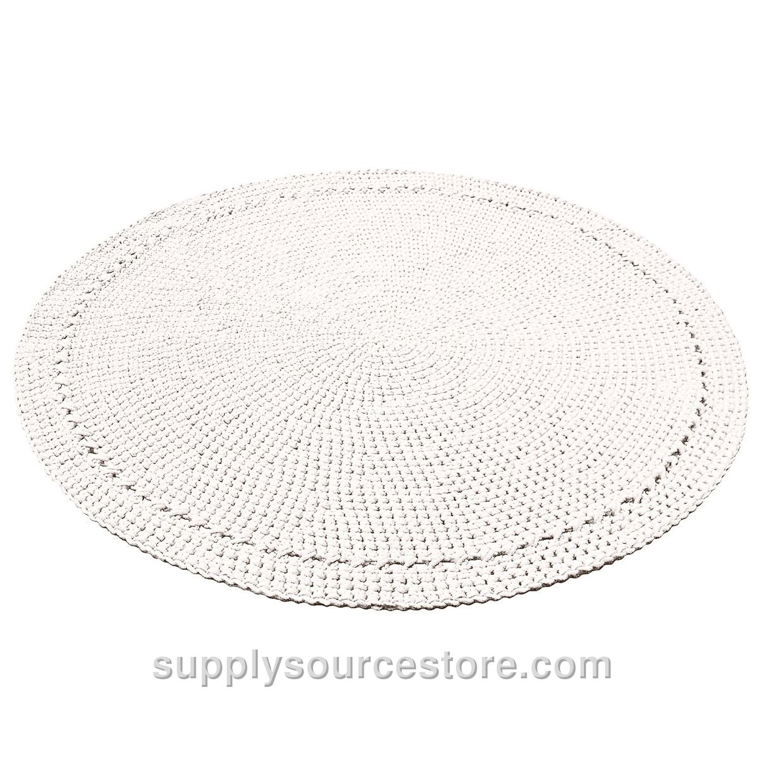 Crochet Rug Nebo - Ivory