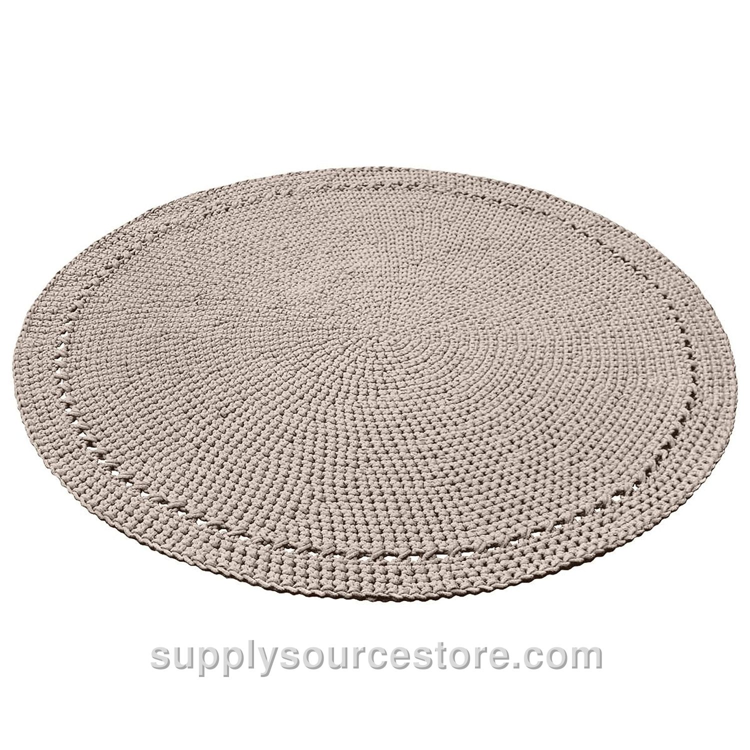 Crochet Rug Nebo - Beige