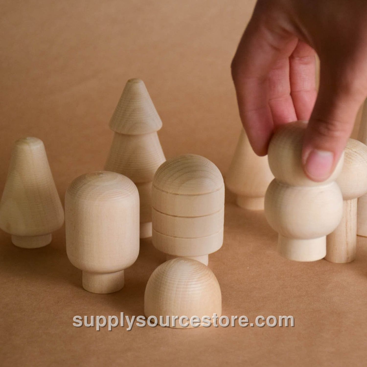 Wooden Tree Toy Set