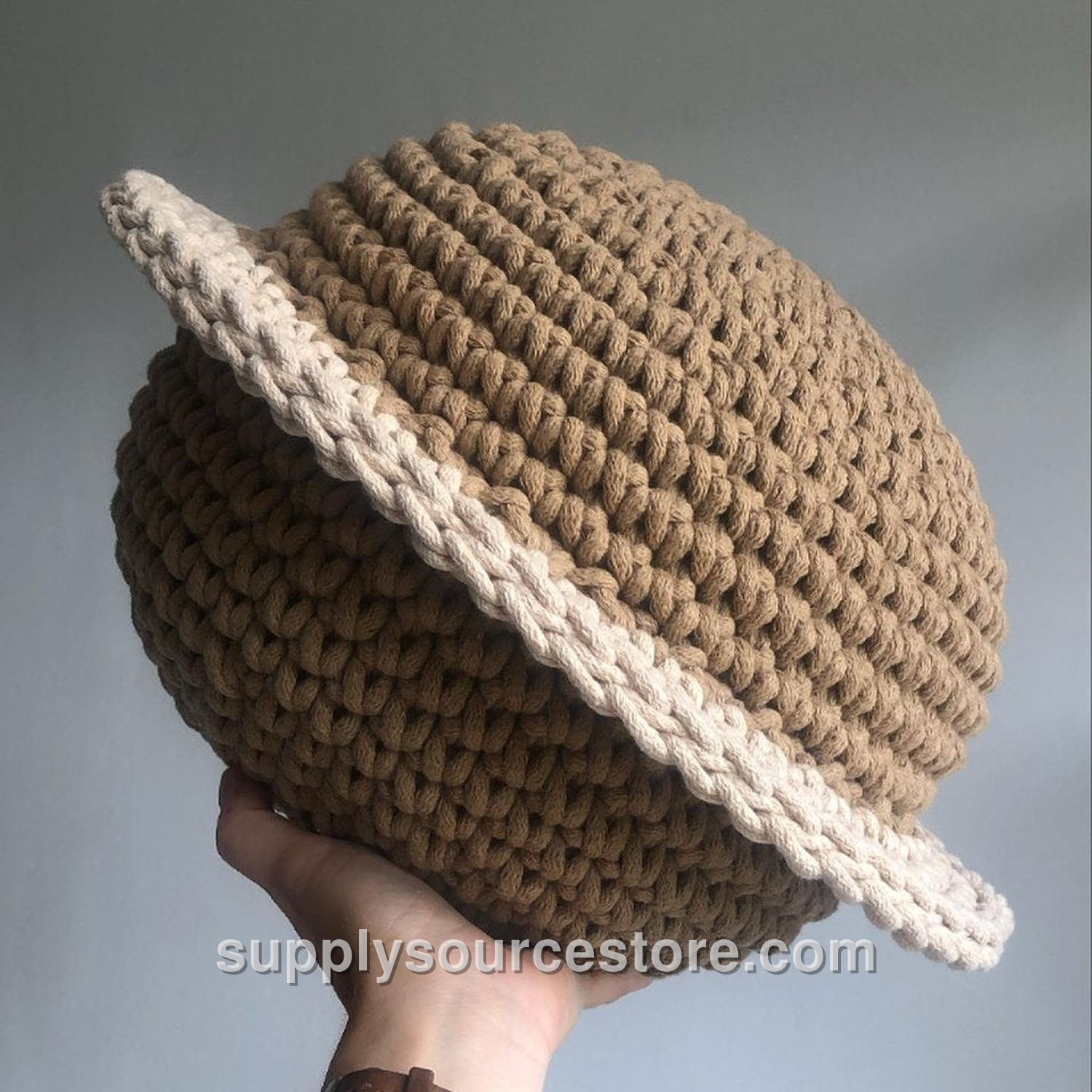 Crochet Saturn Cushion