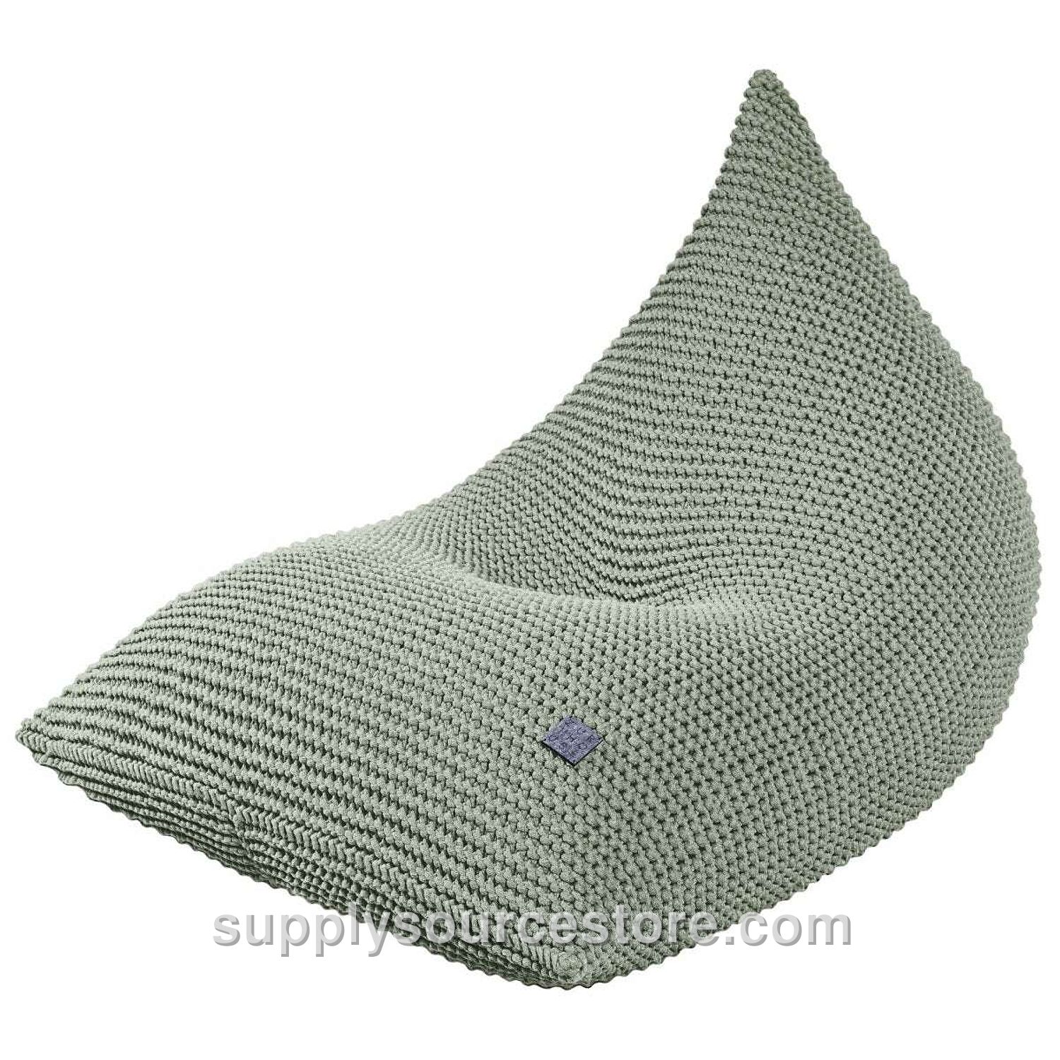 Knitted Bean Bag - Sage