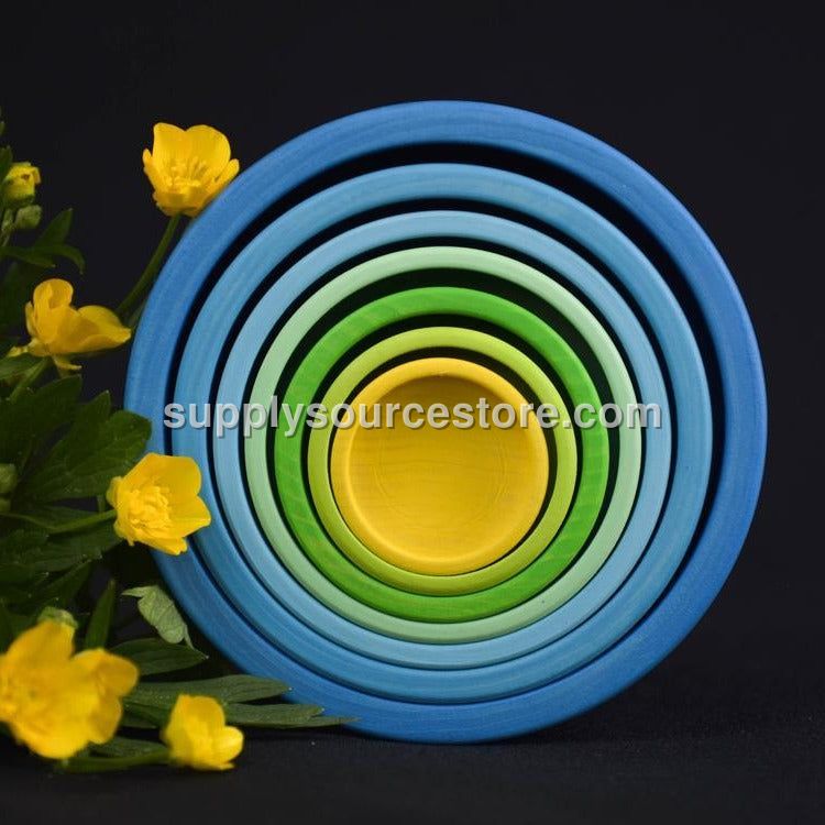 Ocean Blue Nesting Bowls