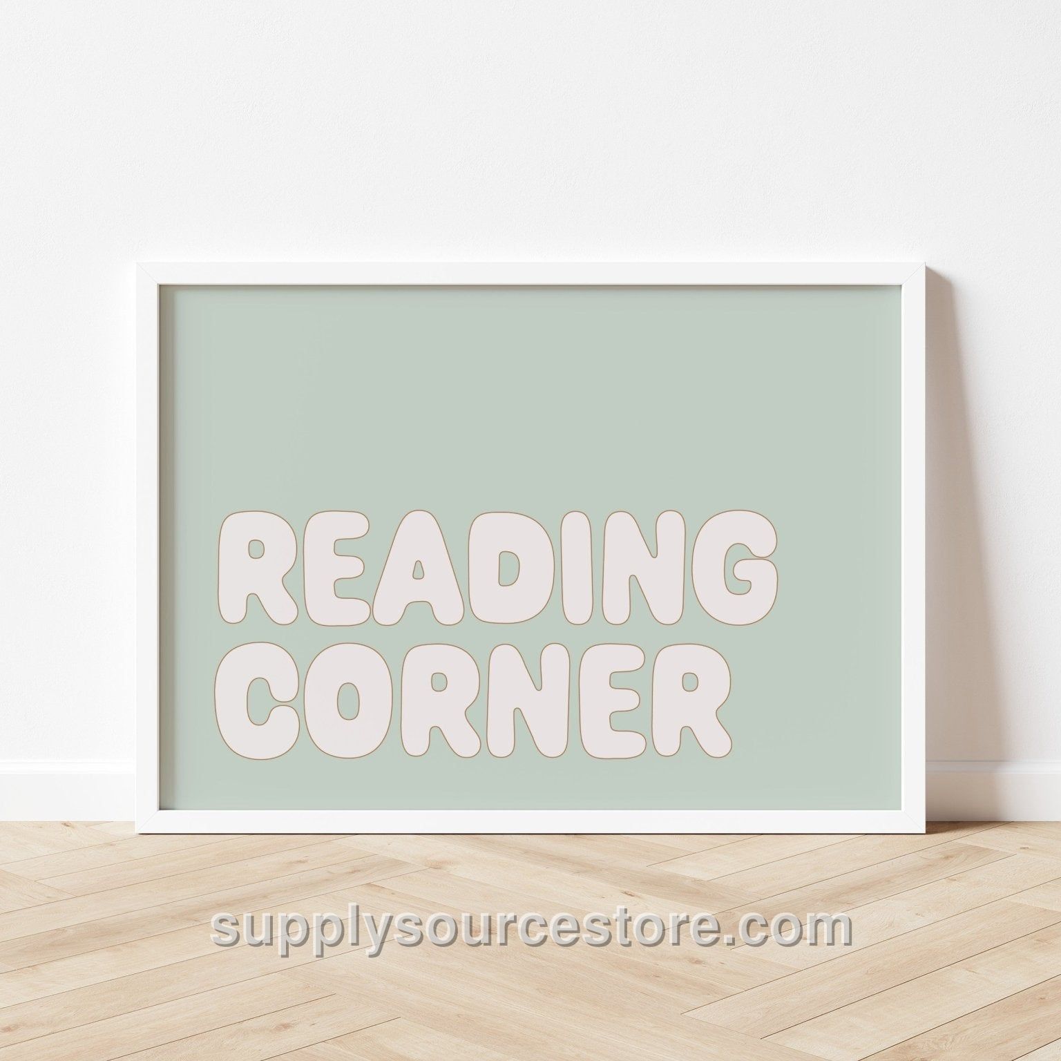 Reading Corner Art Print