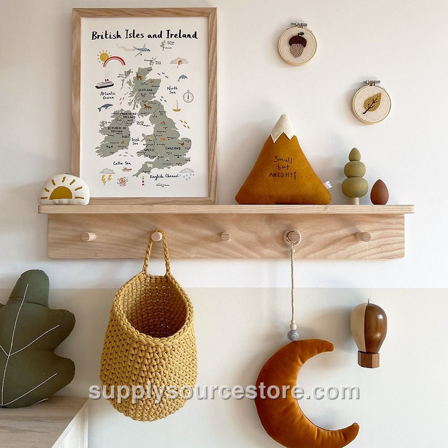 Peg Rail Shelf
