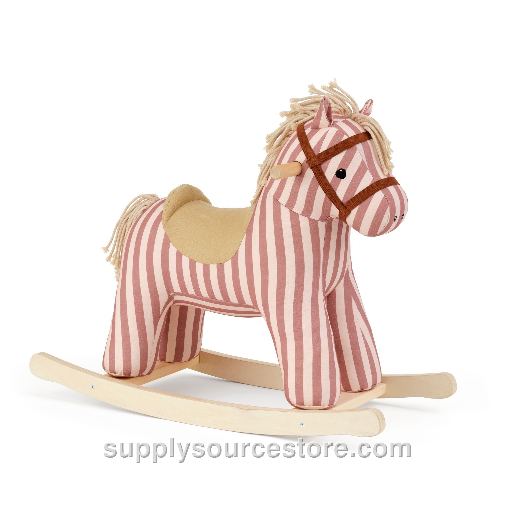 Rocking Horse Mila - Pink Stripe