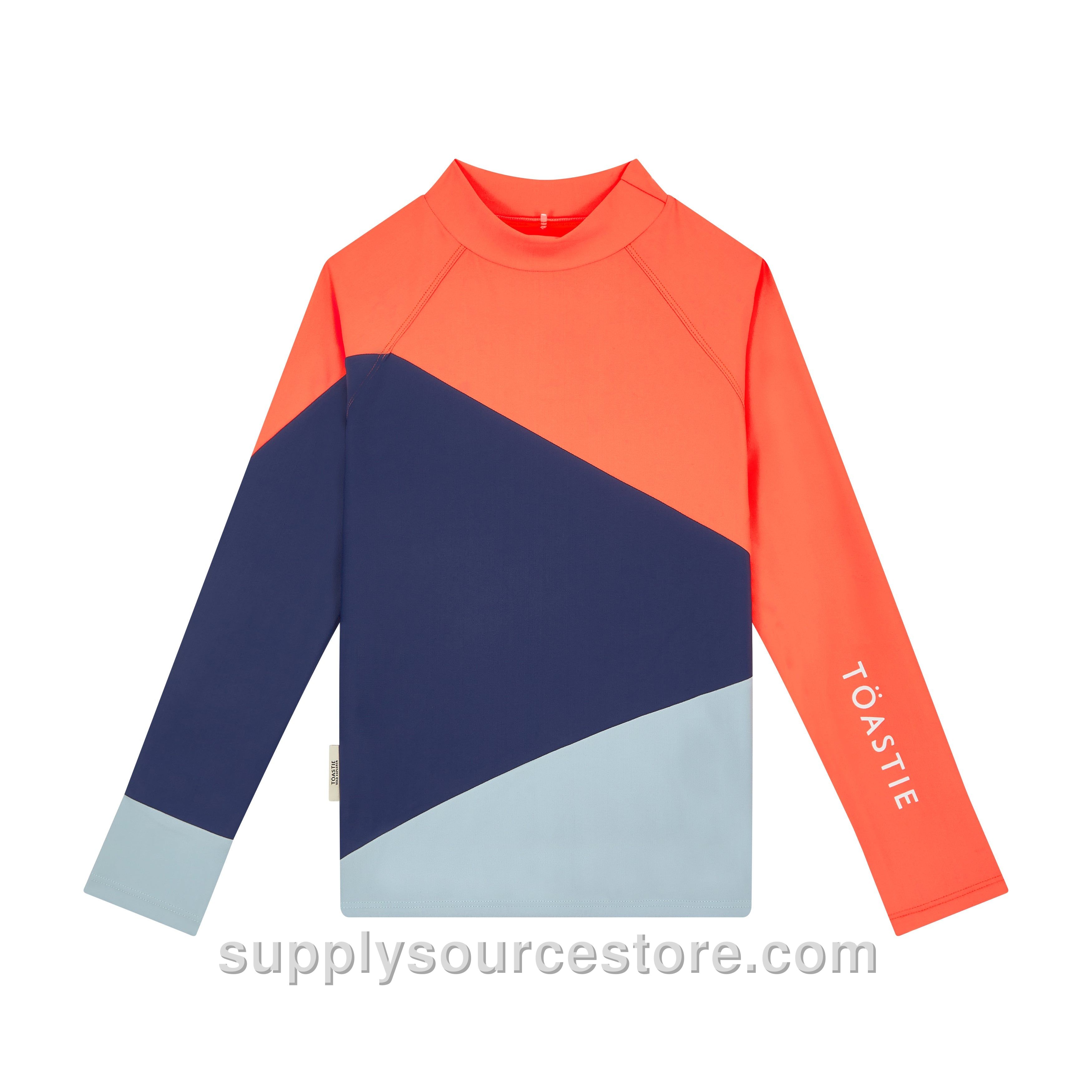 UV Protector Swim Top - Orange Sky