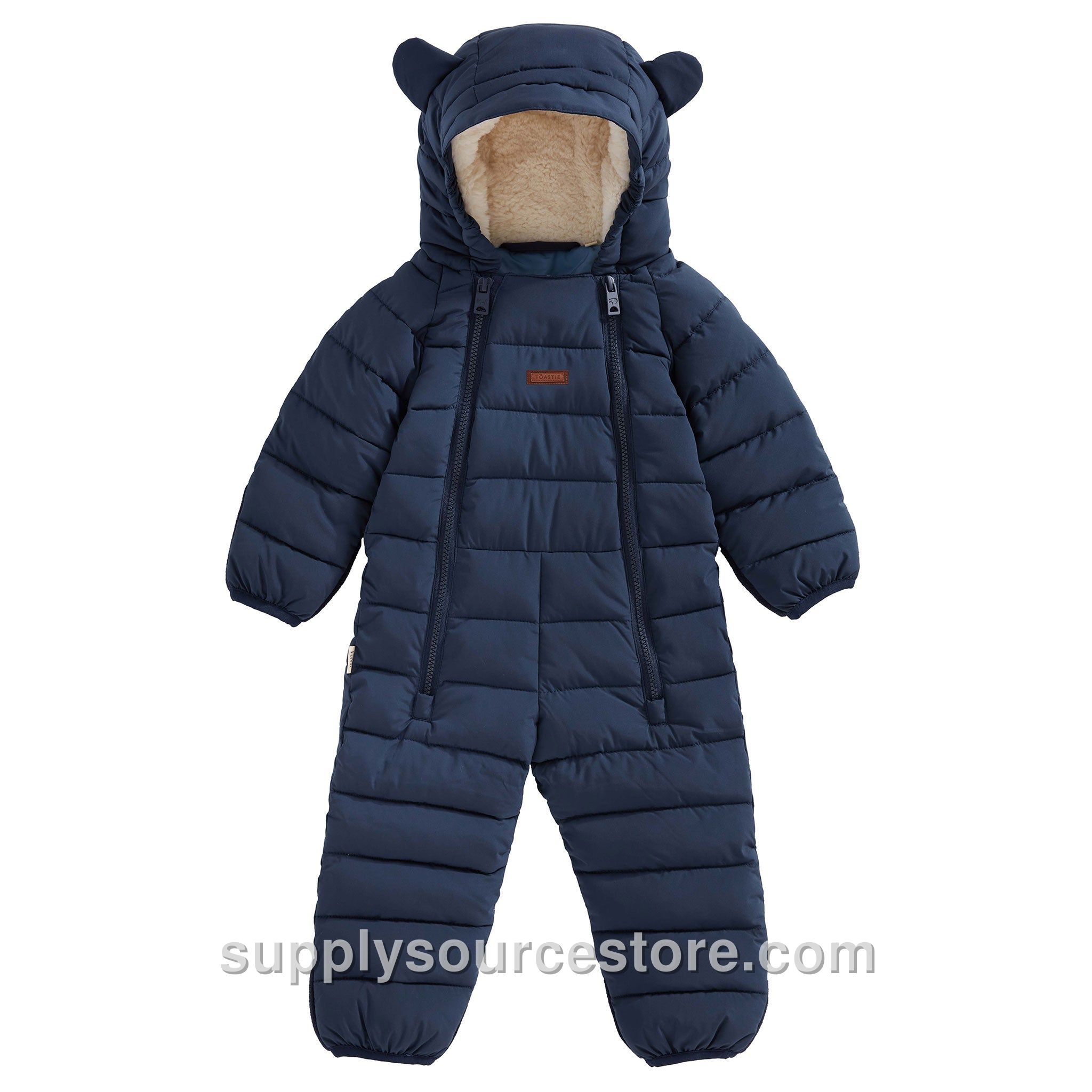 Quilted Snowsuit - Ink Navy