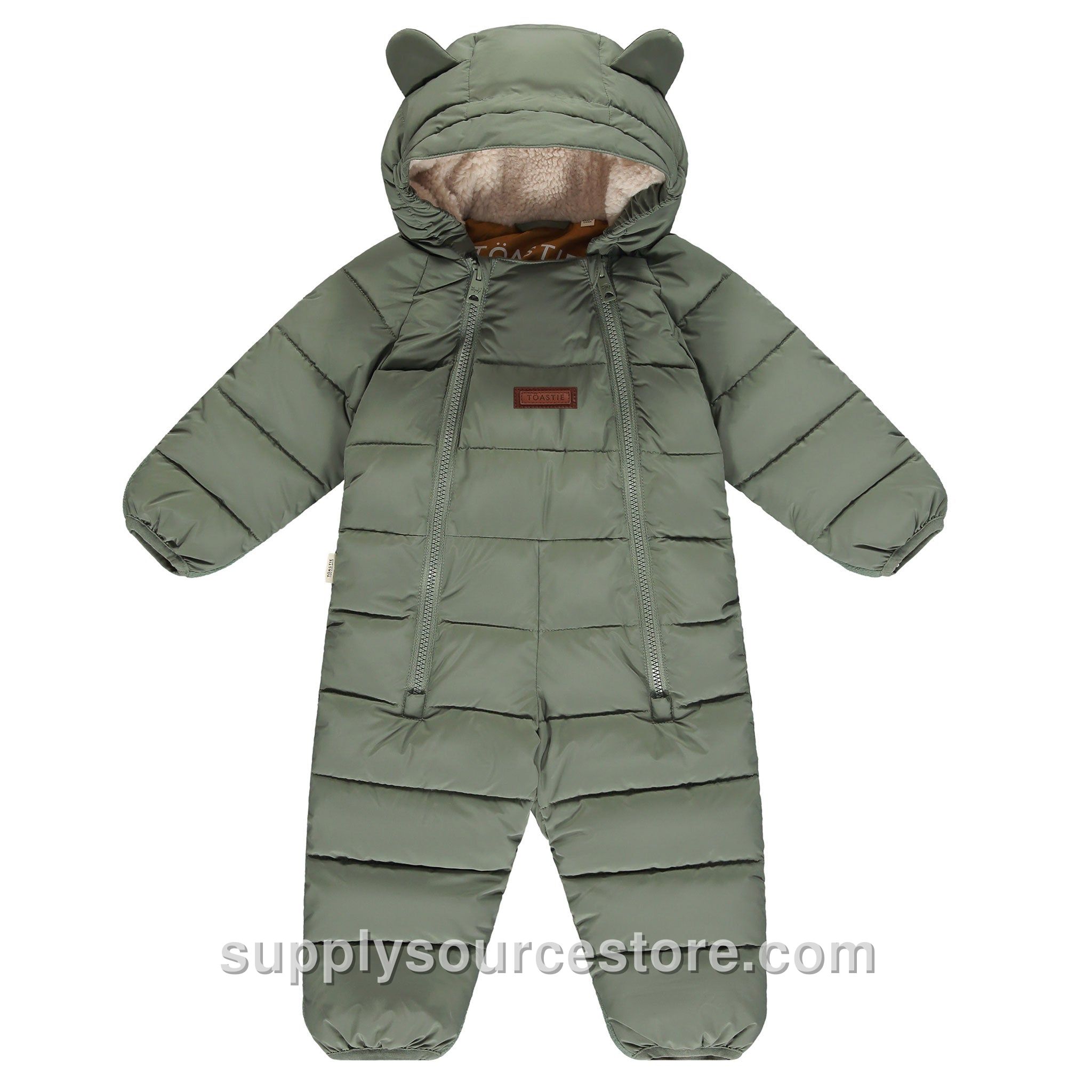 Quilted Snowsuit - Sage