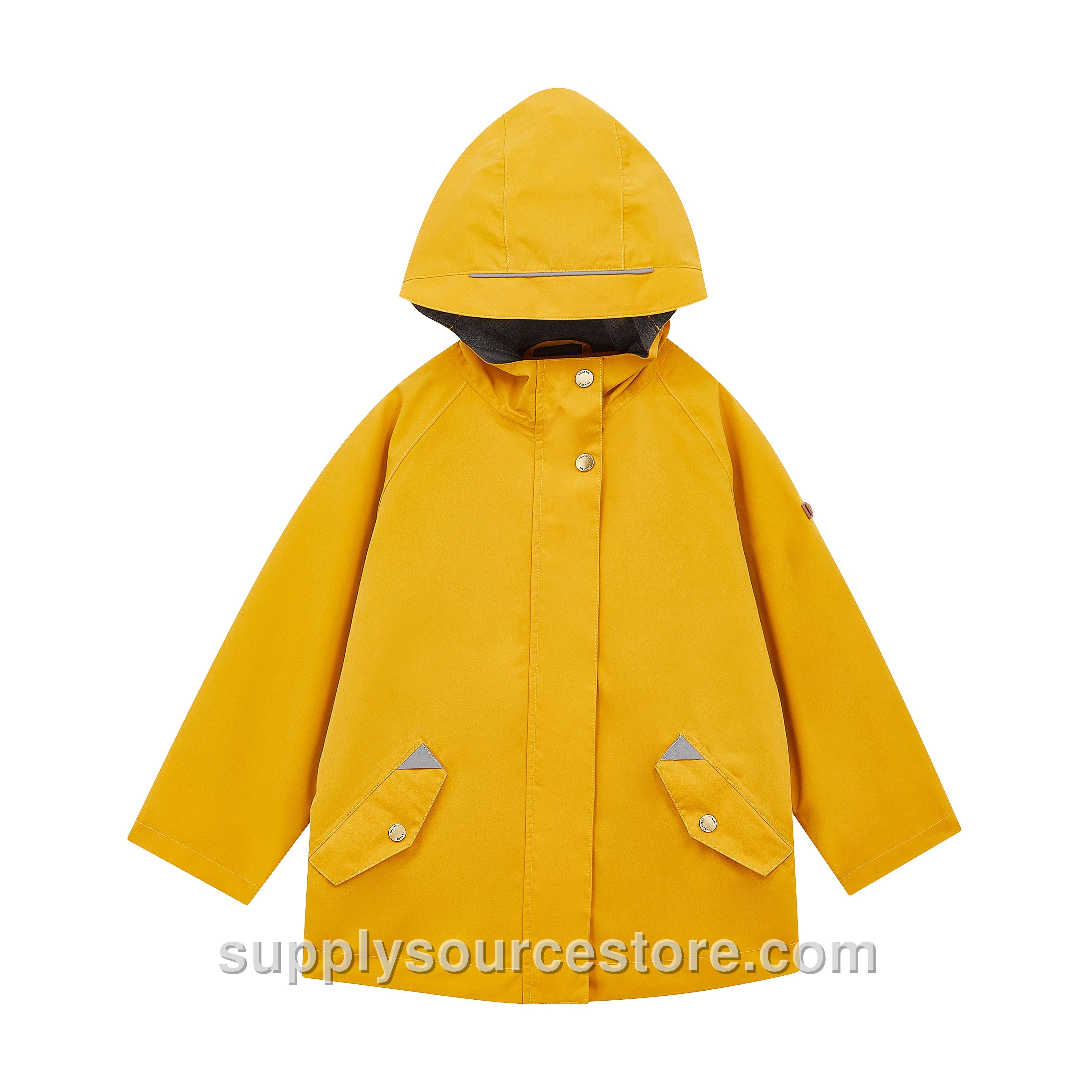 All Season Waterproof Raincoat - Sunny Yellow