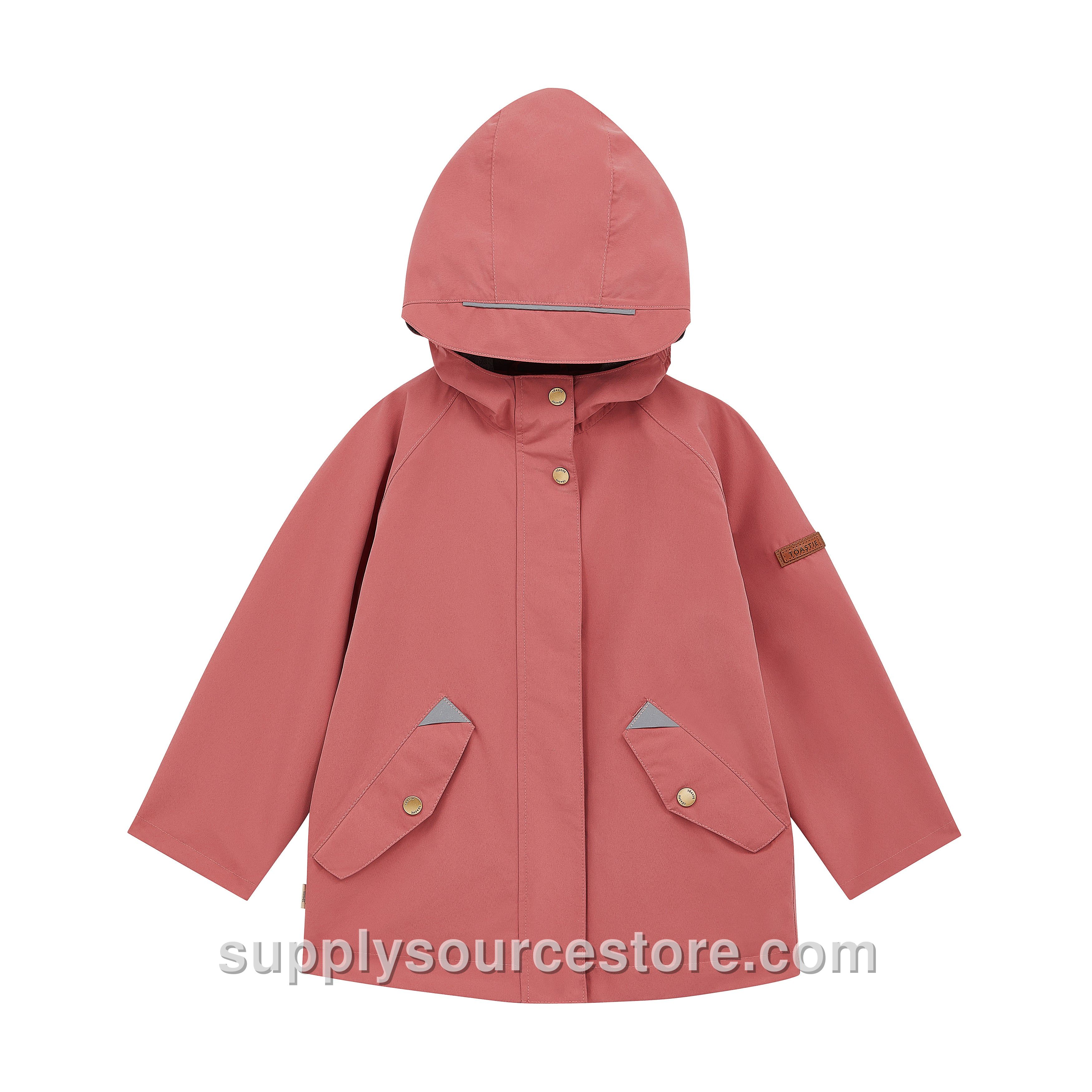 All Season Waterproof Raincoat - Dusky Pink