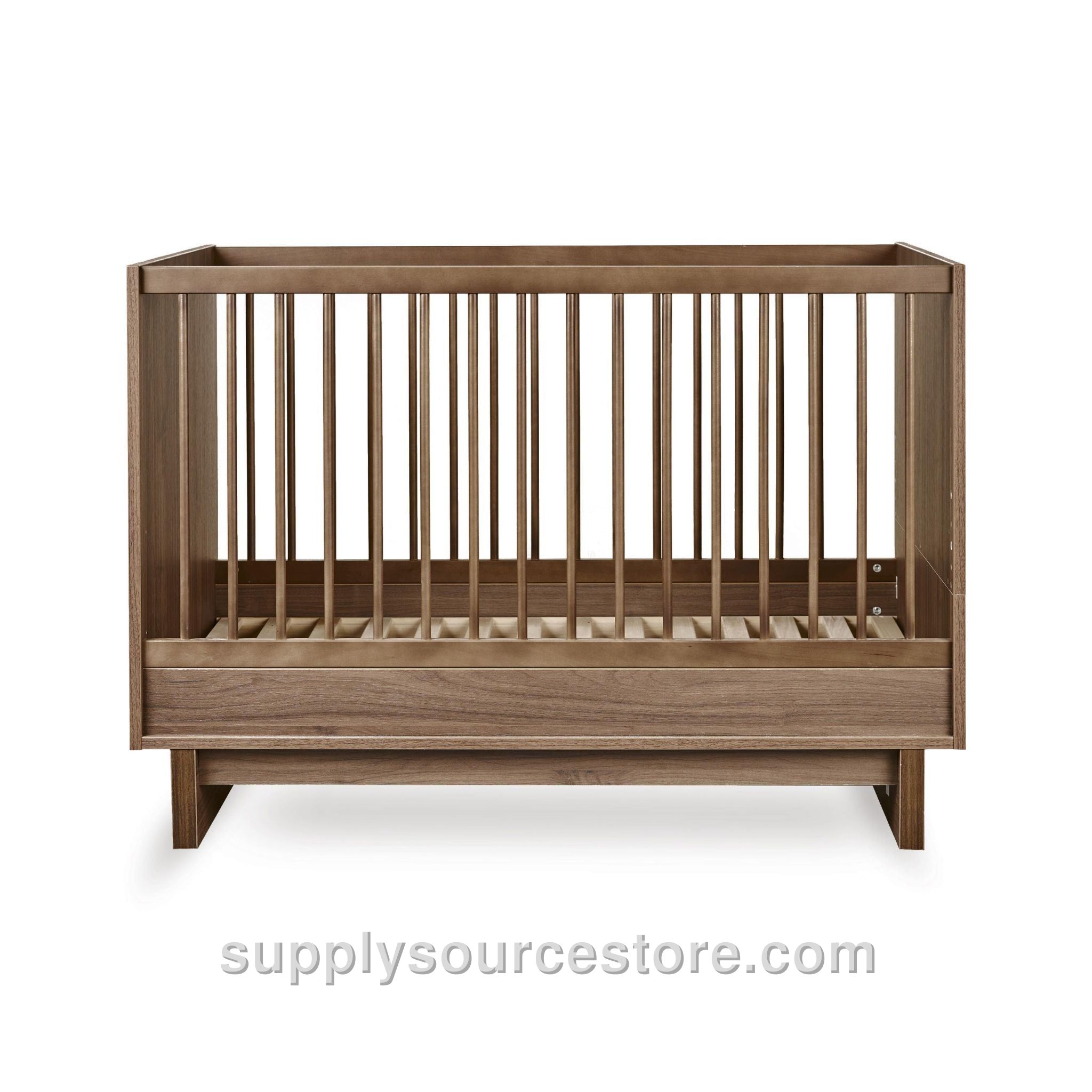 Kyo Convertible Cot Bed 120 x 70cm (47.2 x 27.6 in) - Walnut