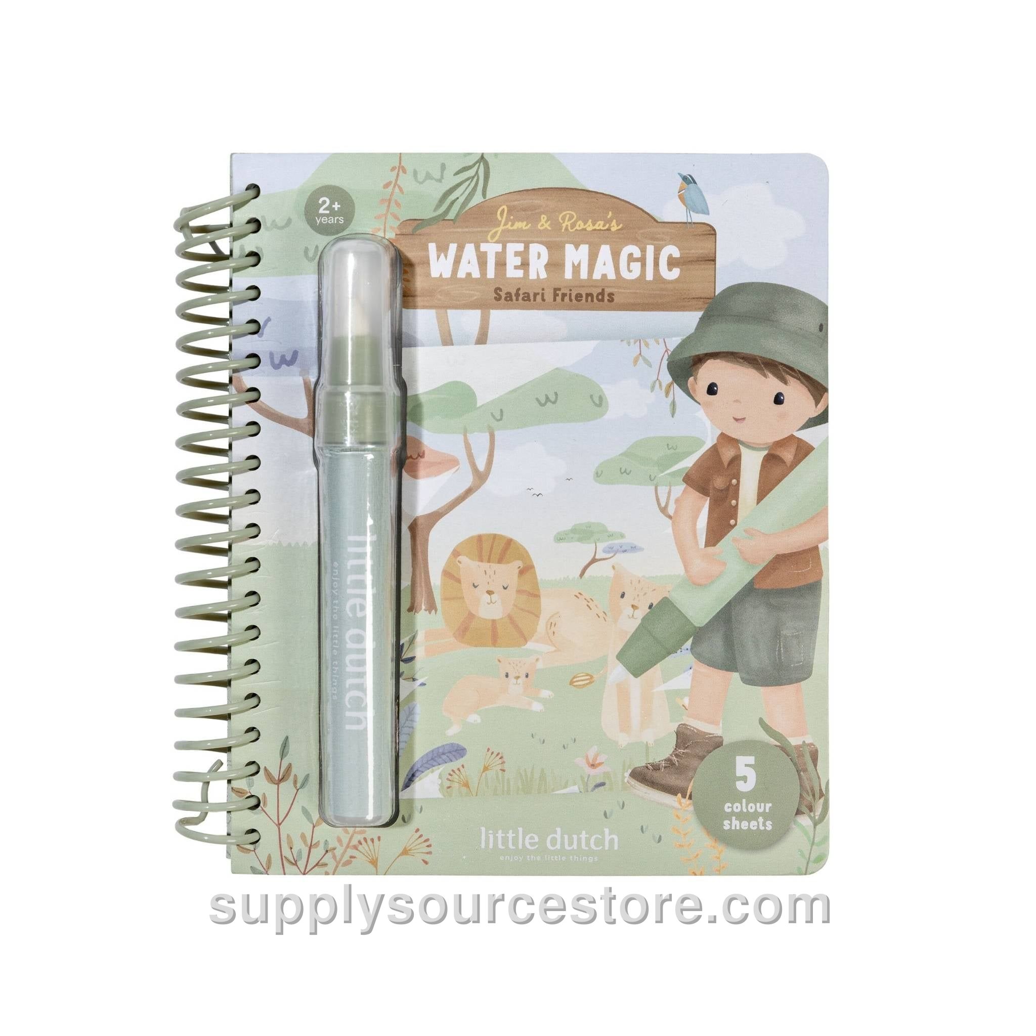 Water Magic Book - Safari Friends Jim