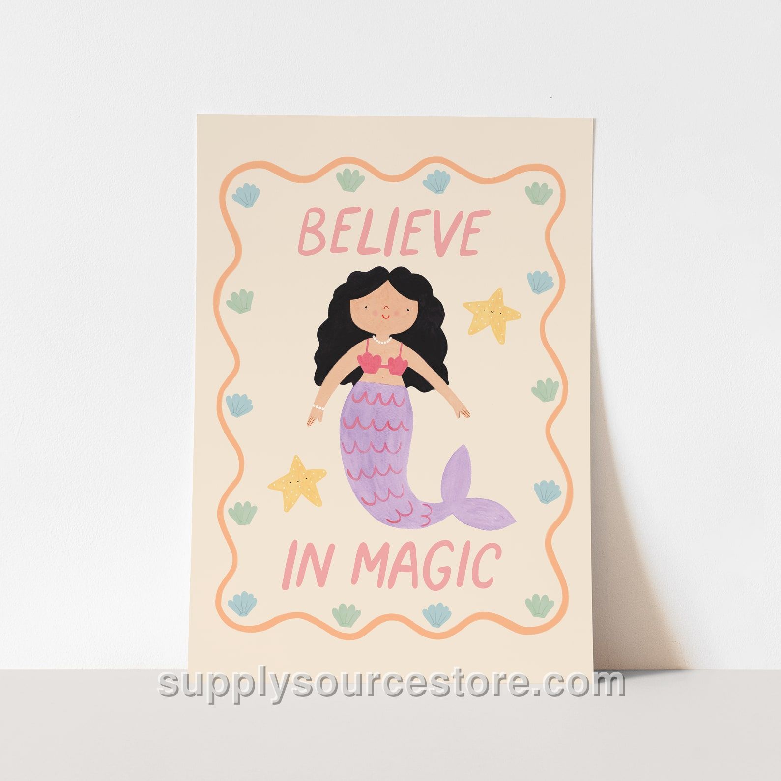 Believe In Magic Mermaid Print