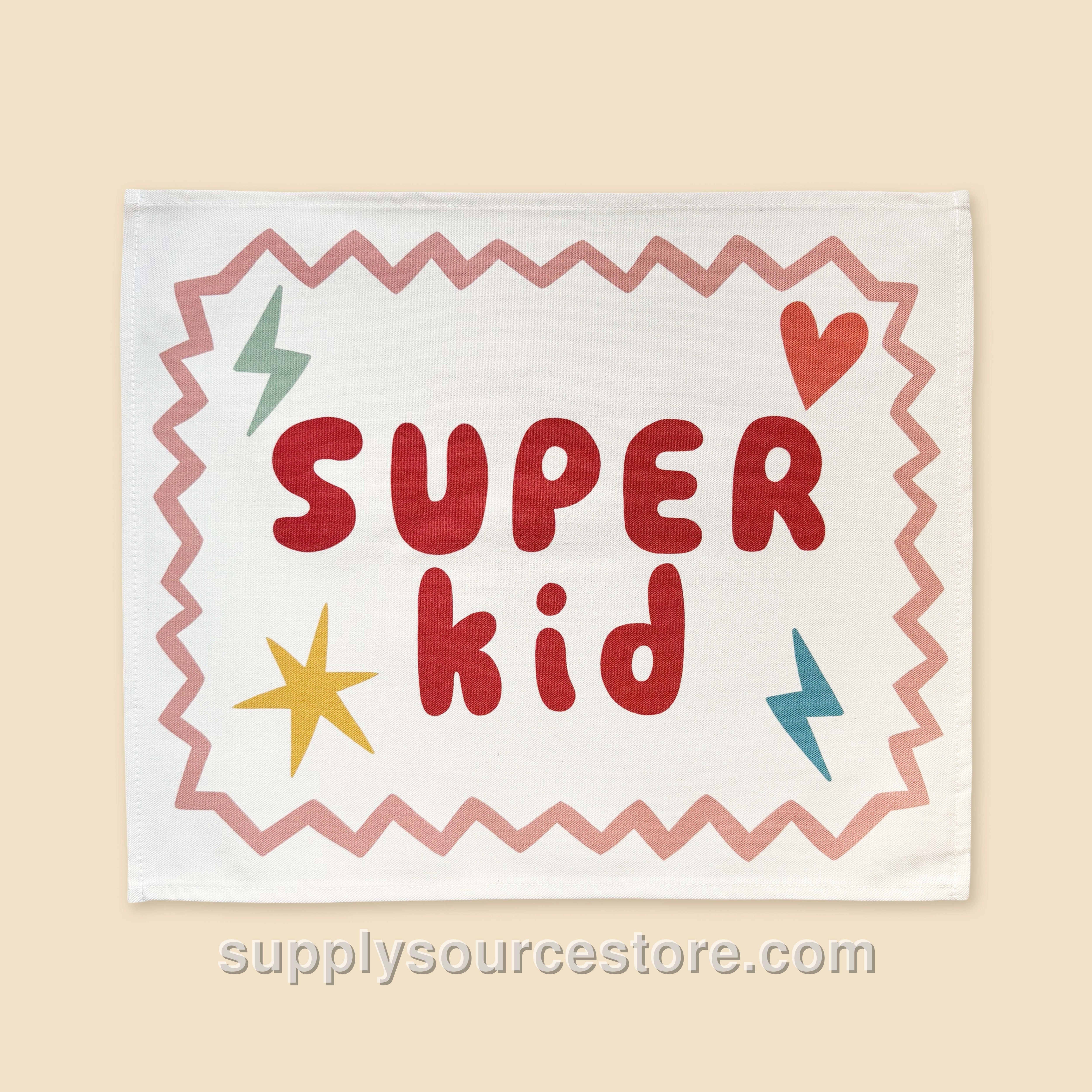 Super Kid Banner - Red