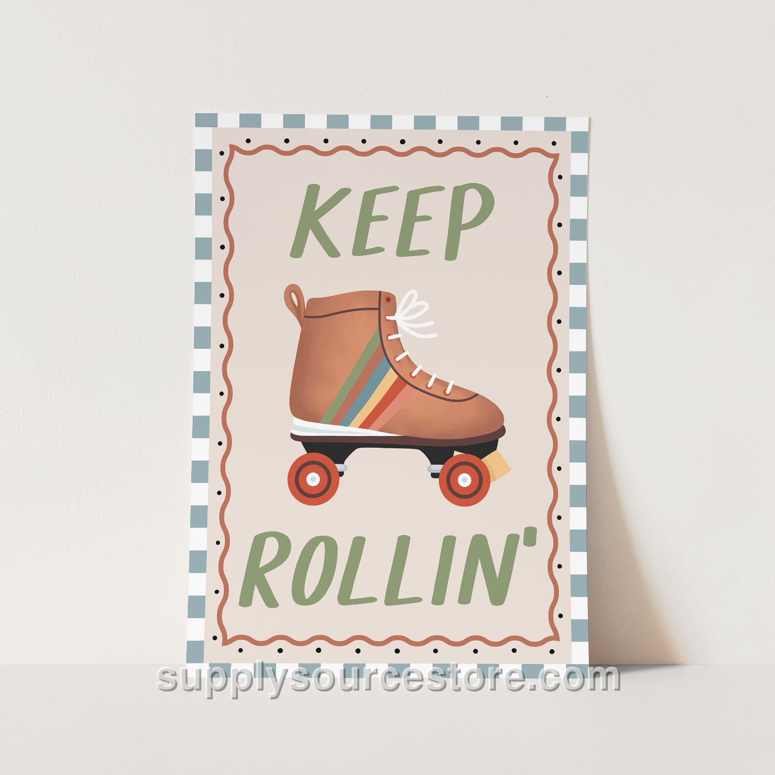 Keep Rollin' Fine Art Print