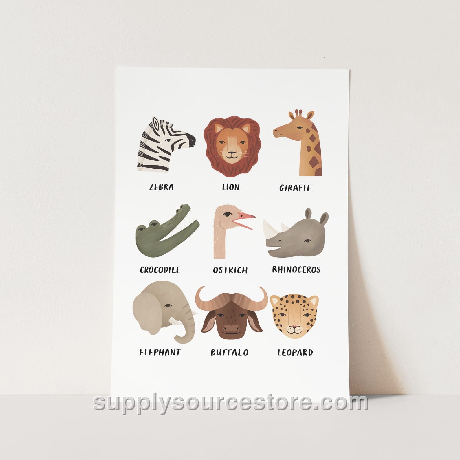Animal Safari Print