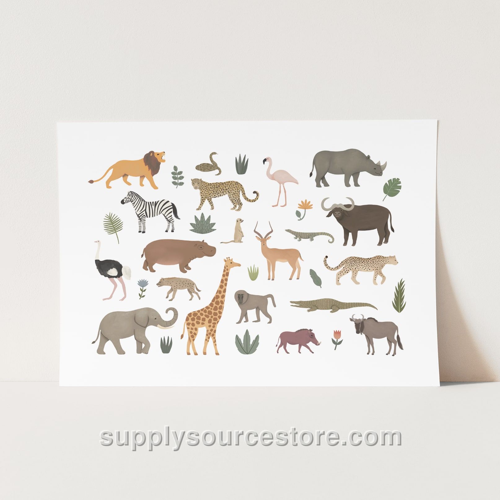 Safari Animal Fine Art Print