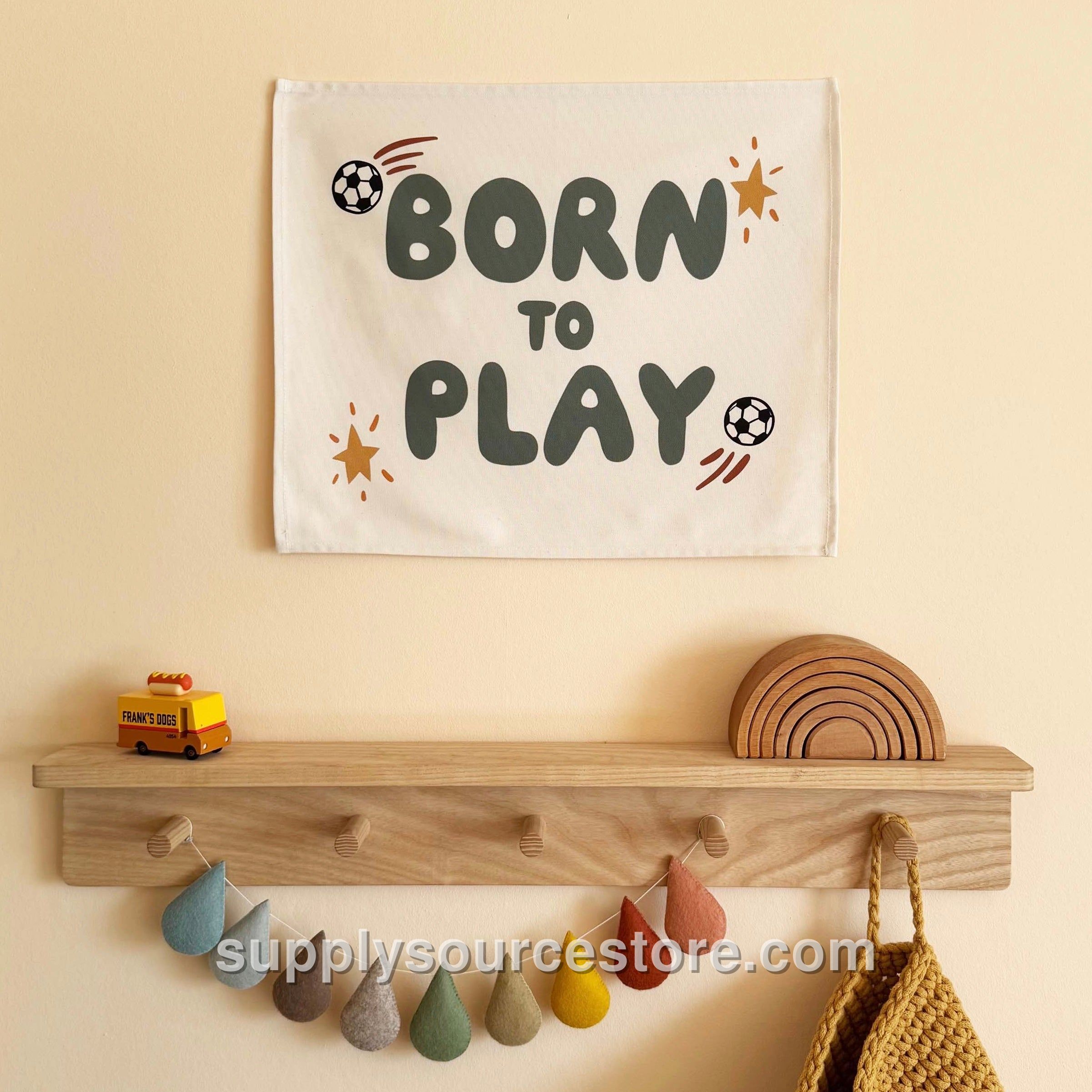 Born To Play Banner