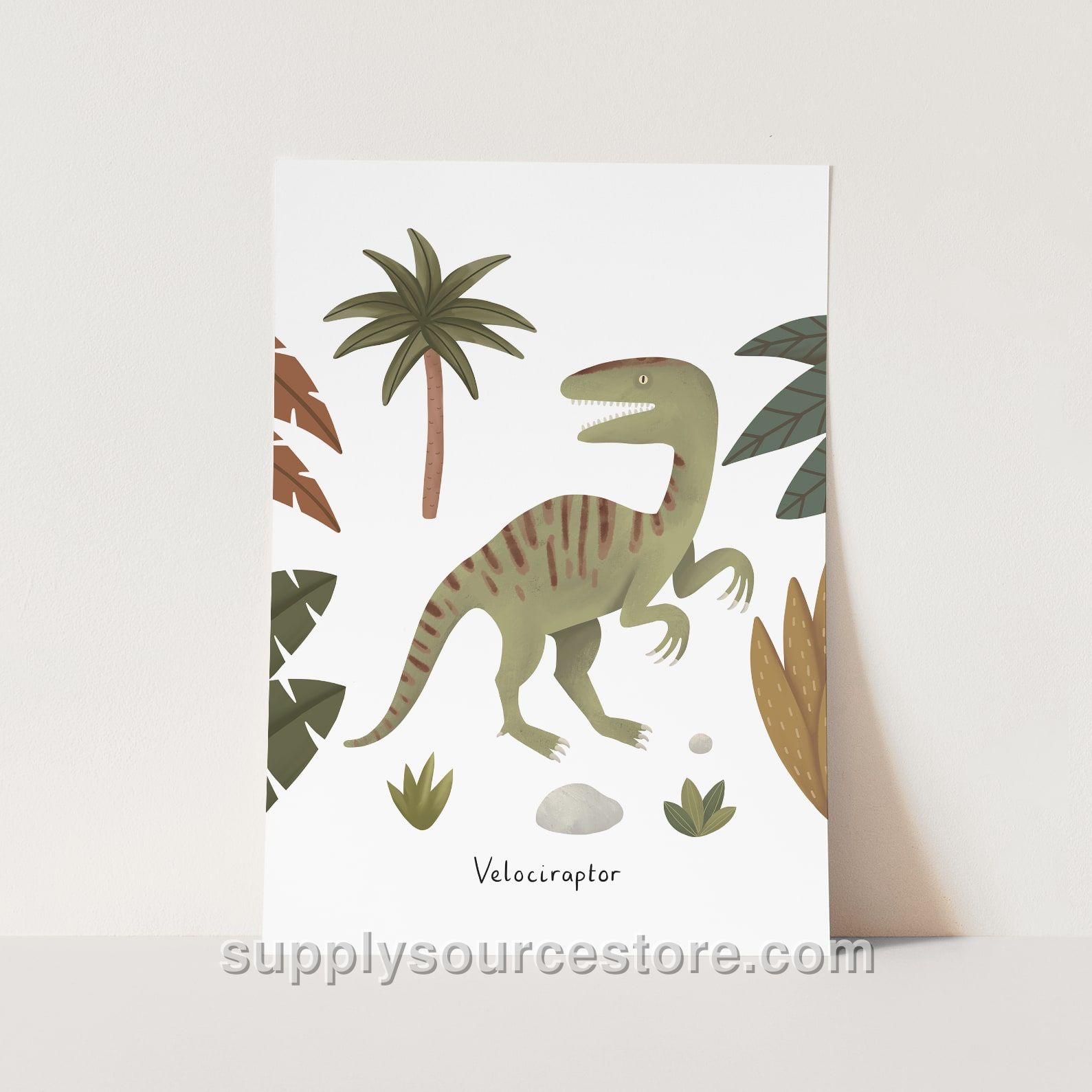 Velociraptor Fine Art Print
