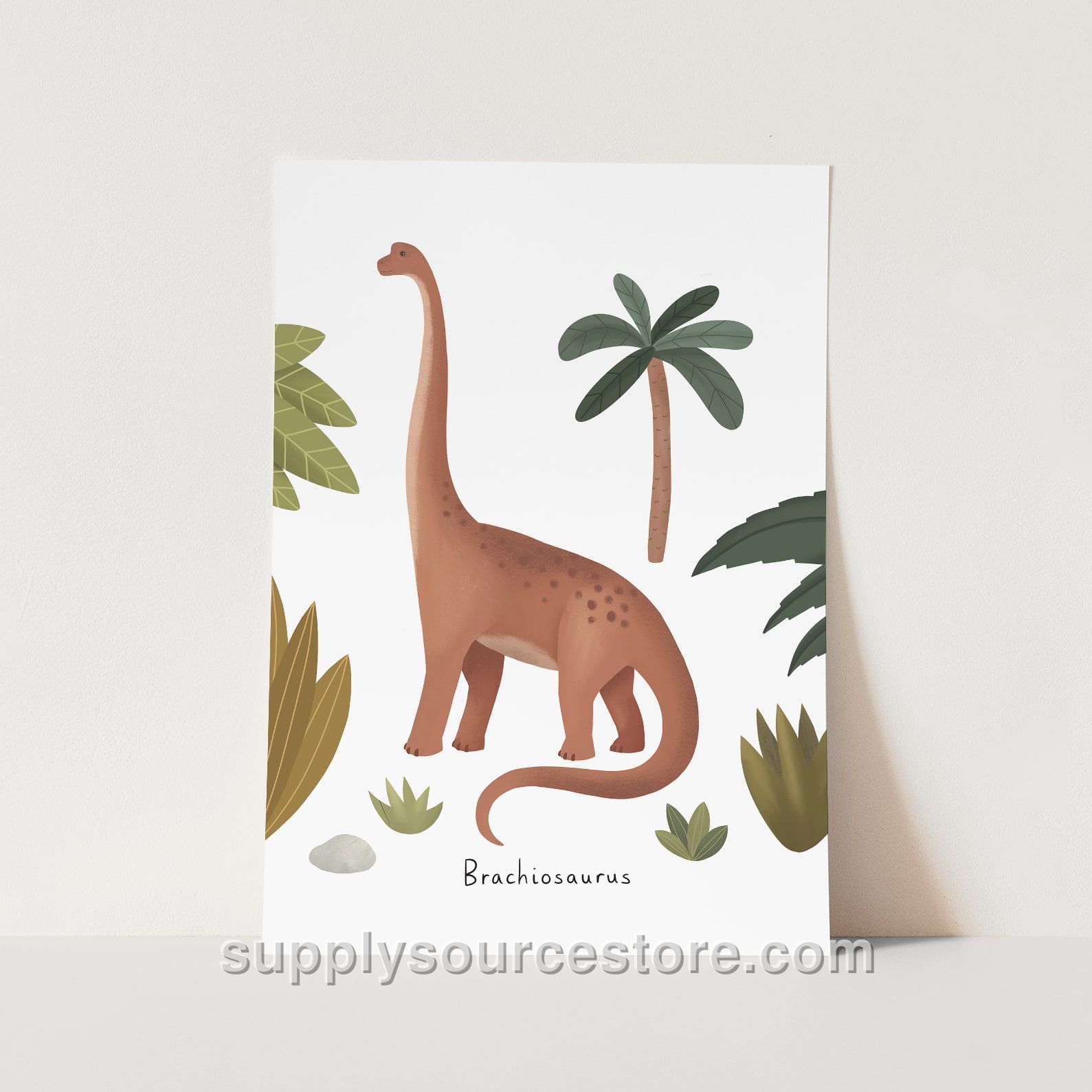 Brachiosaurus Fine Art Print