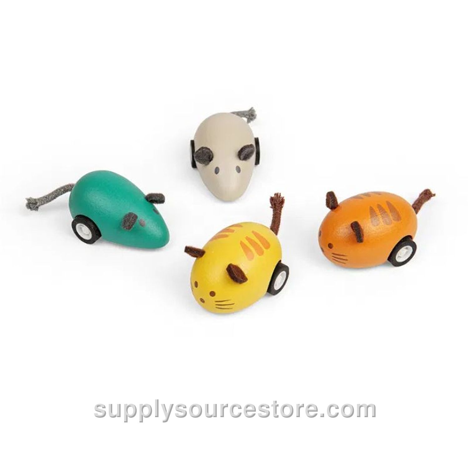 Cat or Mouse Pull Back Toy