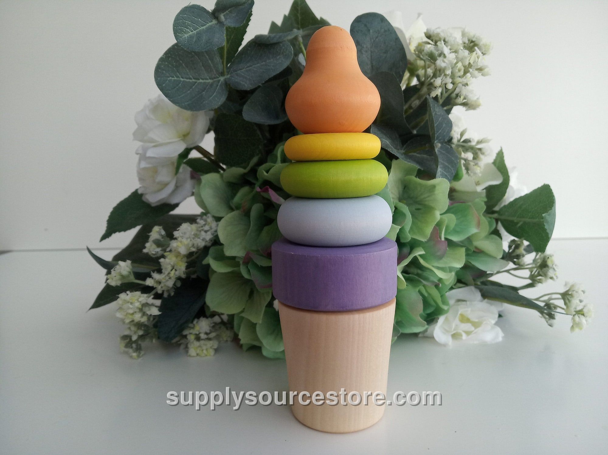 Ring Stacking Toy Ice Cream