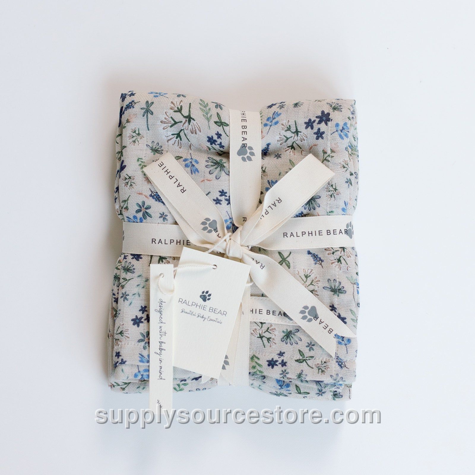 Large Muslin Swaddle - Wildflower