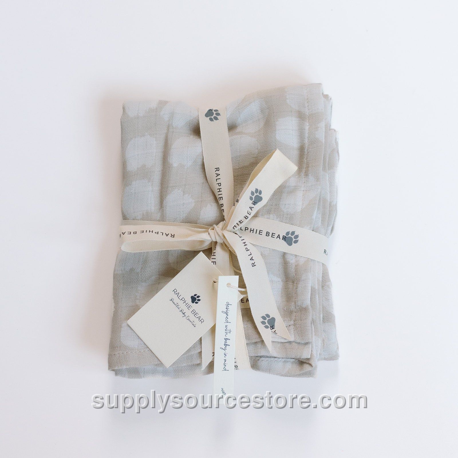 Large Muslin Swaddle - Scallop
