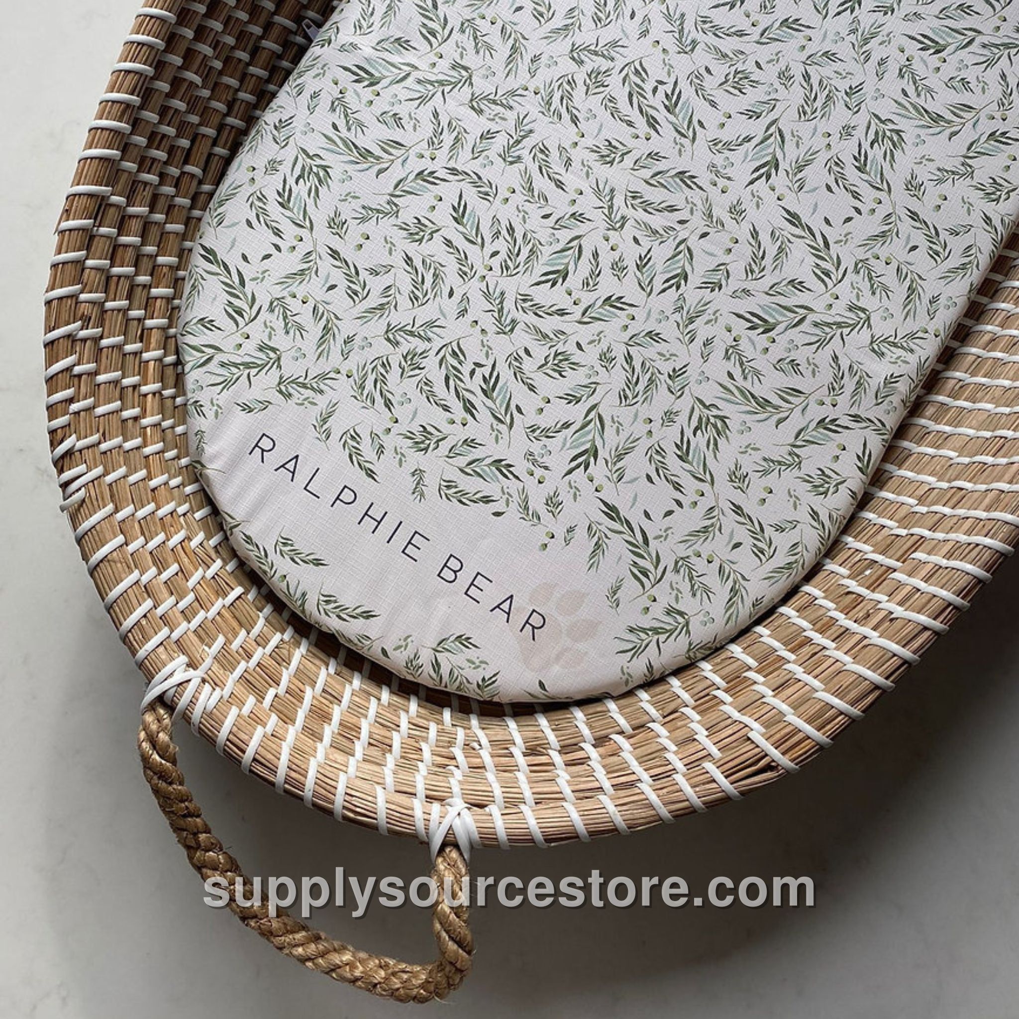 Baby Changing Basket Mat Liner - Willow