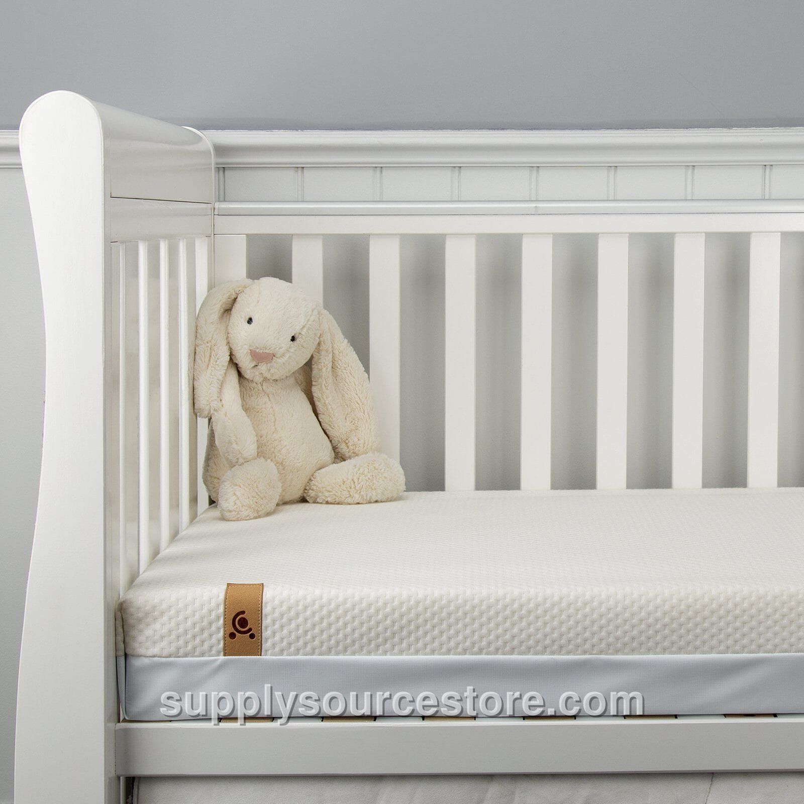 Lullaby Hypoallergenic Bamboo Foam Cot Bed Mattress 140 x 70cm (55.1 x 27.6 in)