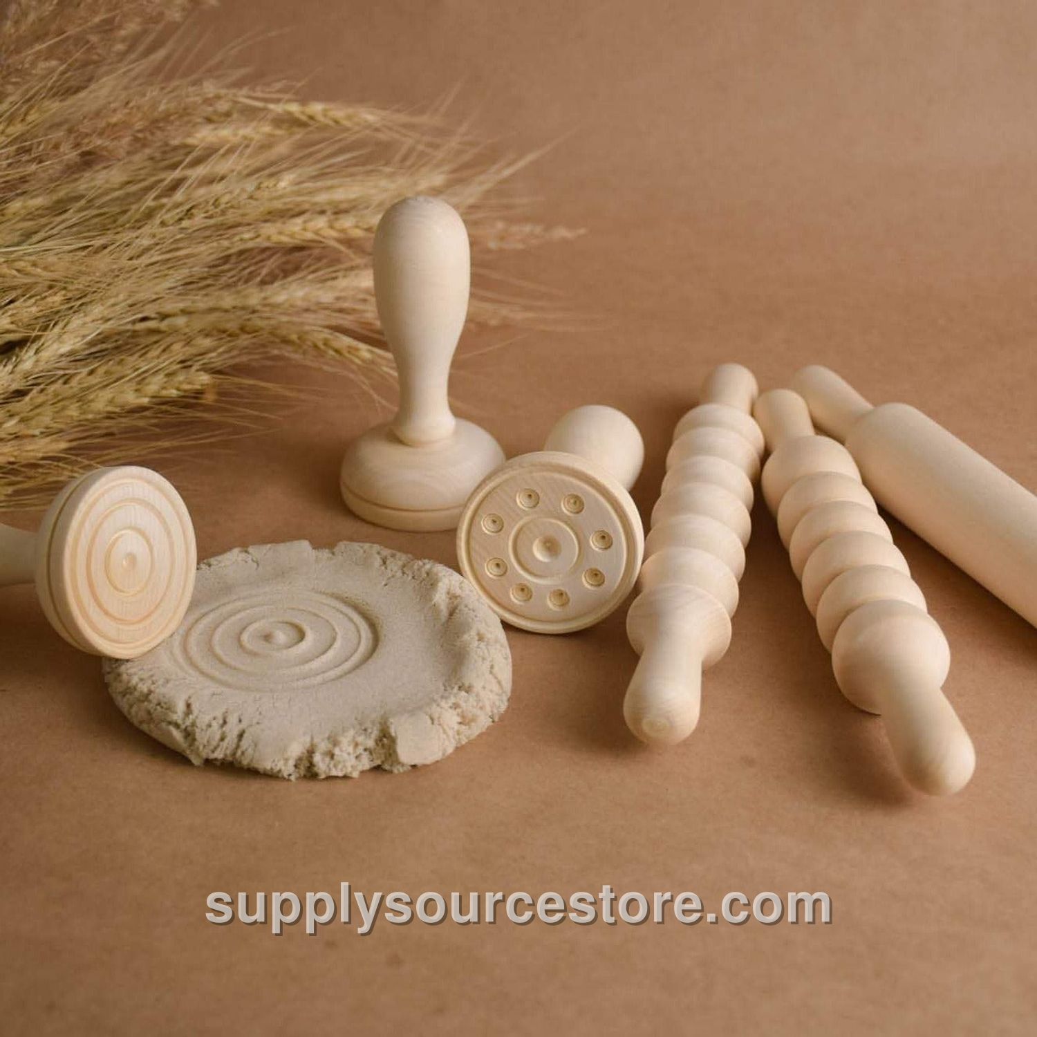 Rolling Pins and Stamps for Crafts