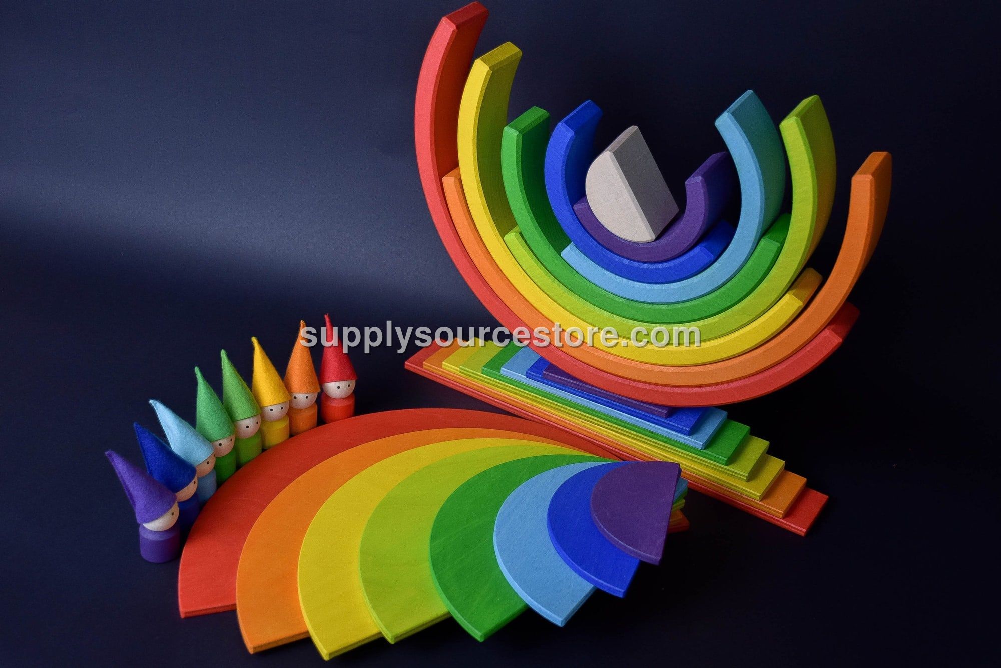 Rainbow Building Set of 34 pcs.