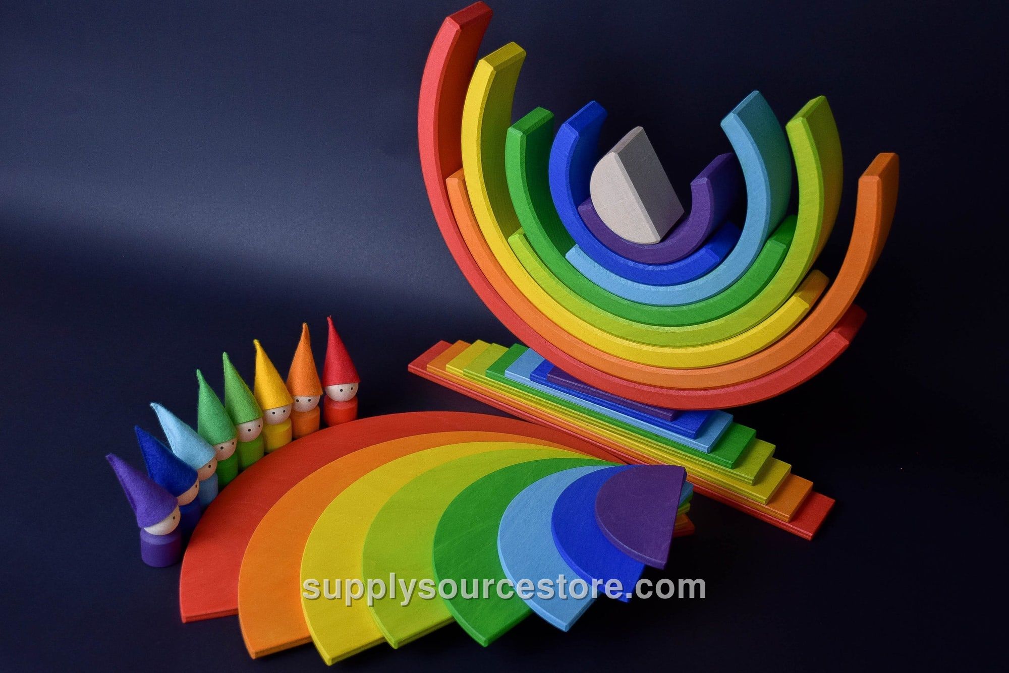 Rainbow Building Set of 34 pcs. · SS-001409