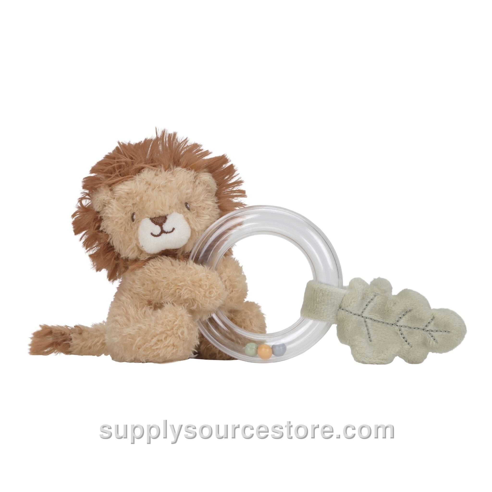 Lion Ring Rattle - Safari Friends